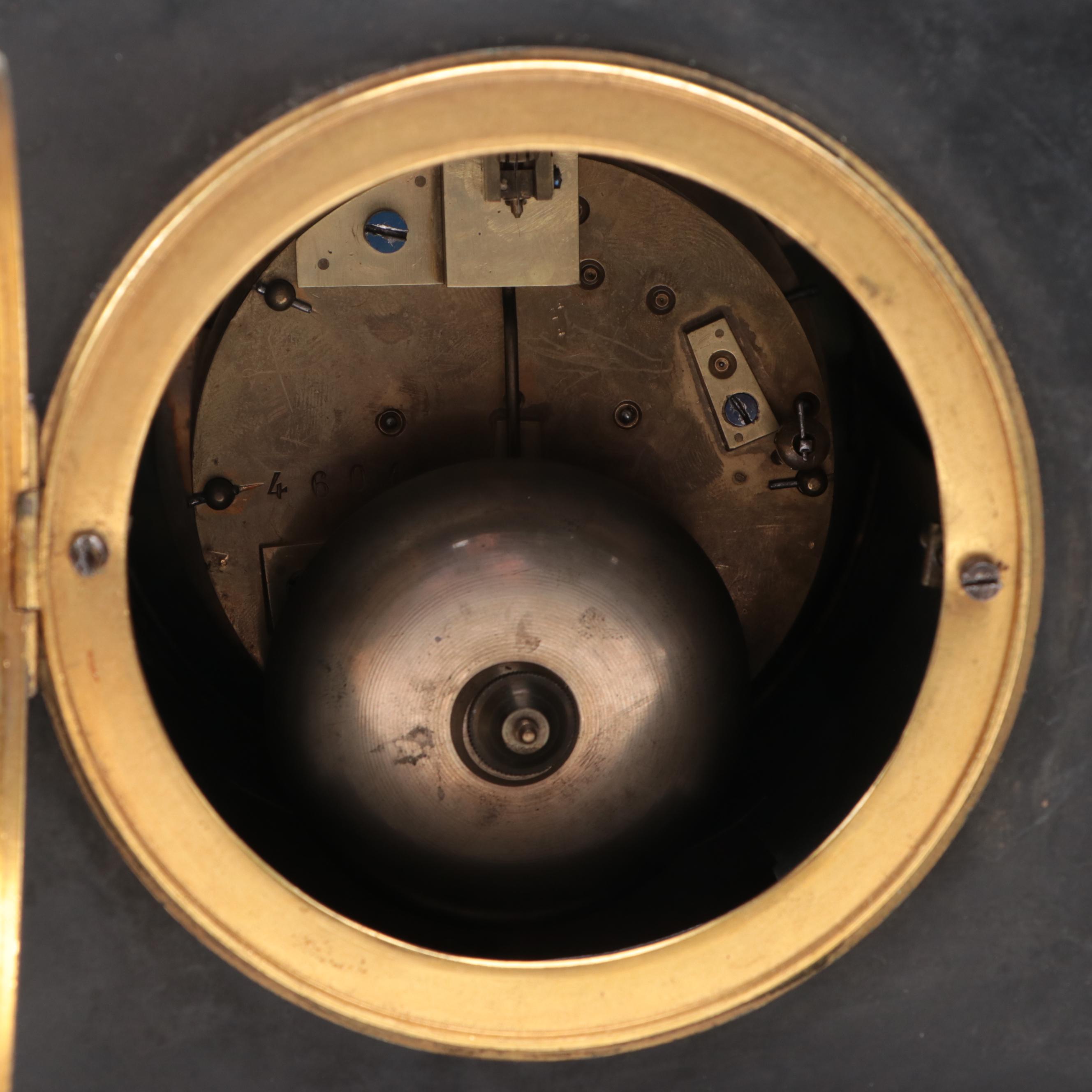 Victorian Style Slate Mantel Clock, Early 20th Century