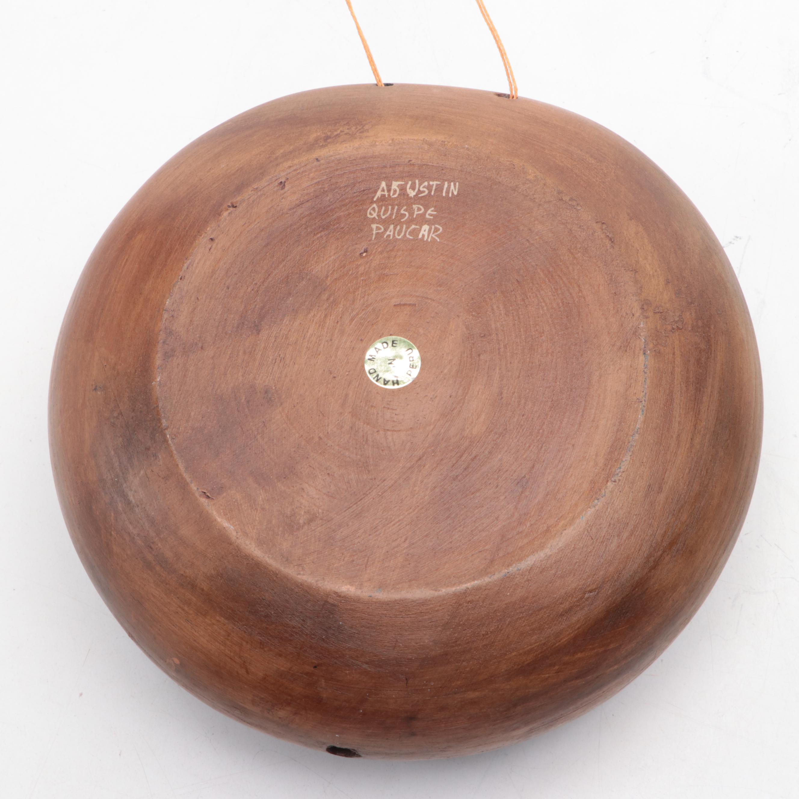 Mexican Tonala Pottery Rabbit Figurine with Other Studio Art Pottery