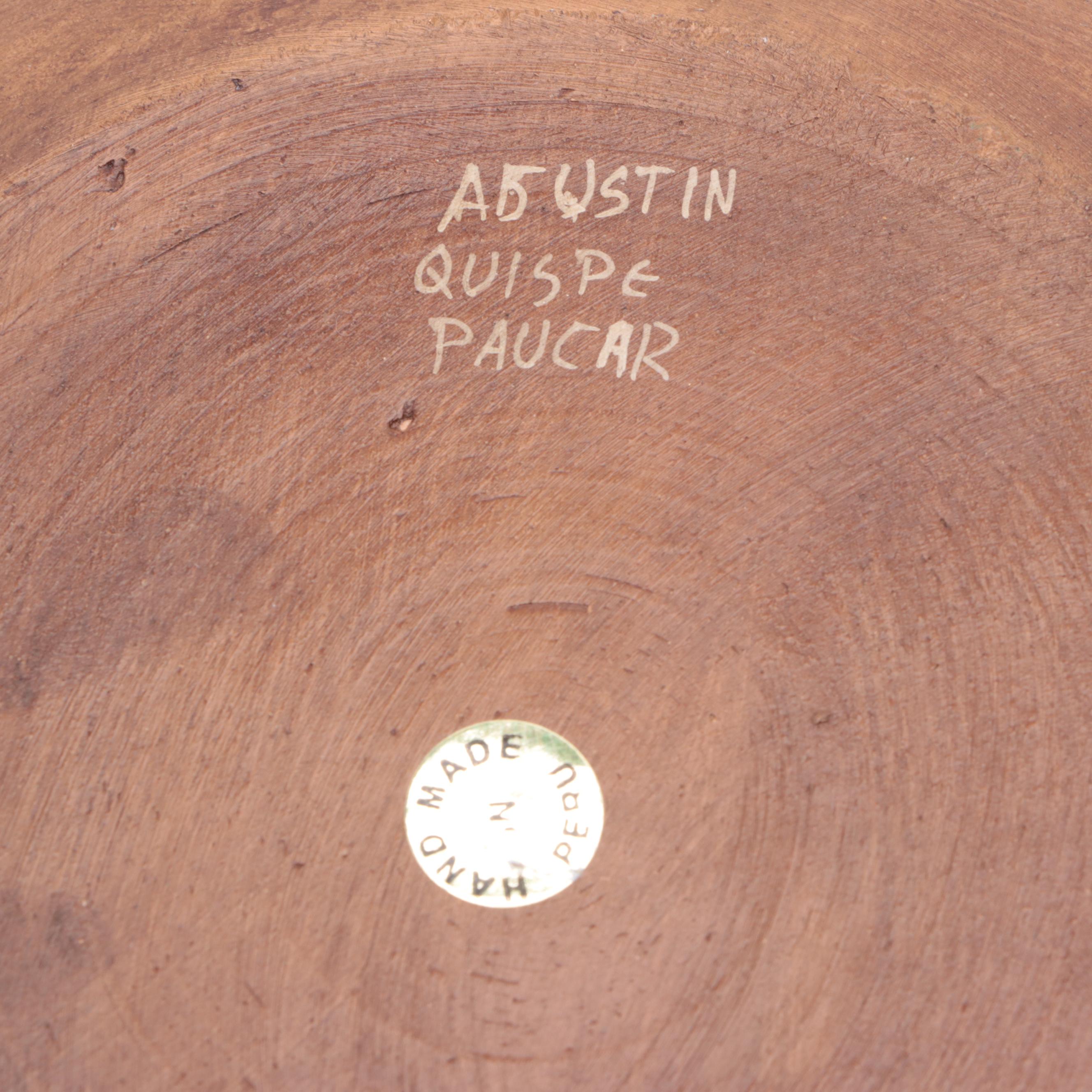 Mexican Tonala Pottery Rabbit Figurine with Other Studio Art Pottery