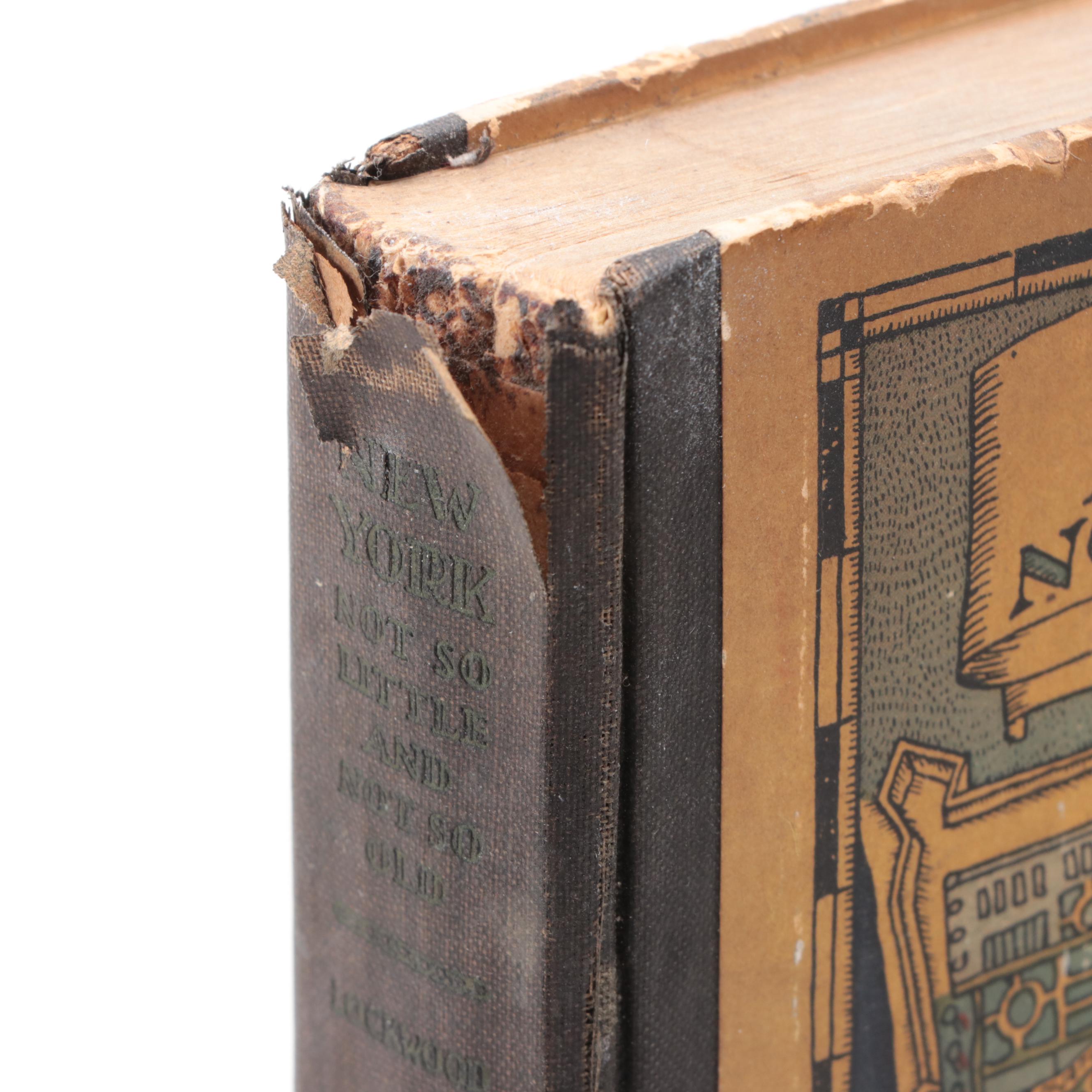 First Trade Edition "New York" by Sarah M. Lockwood and More New York Books