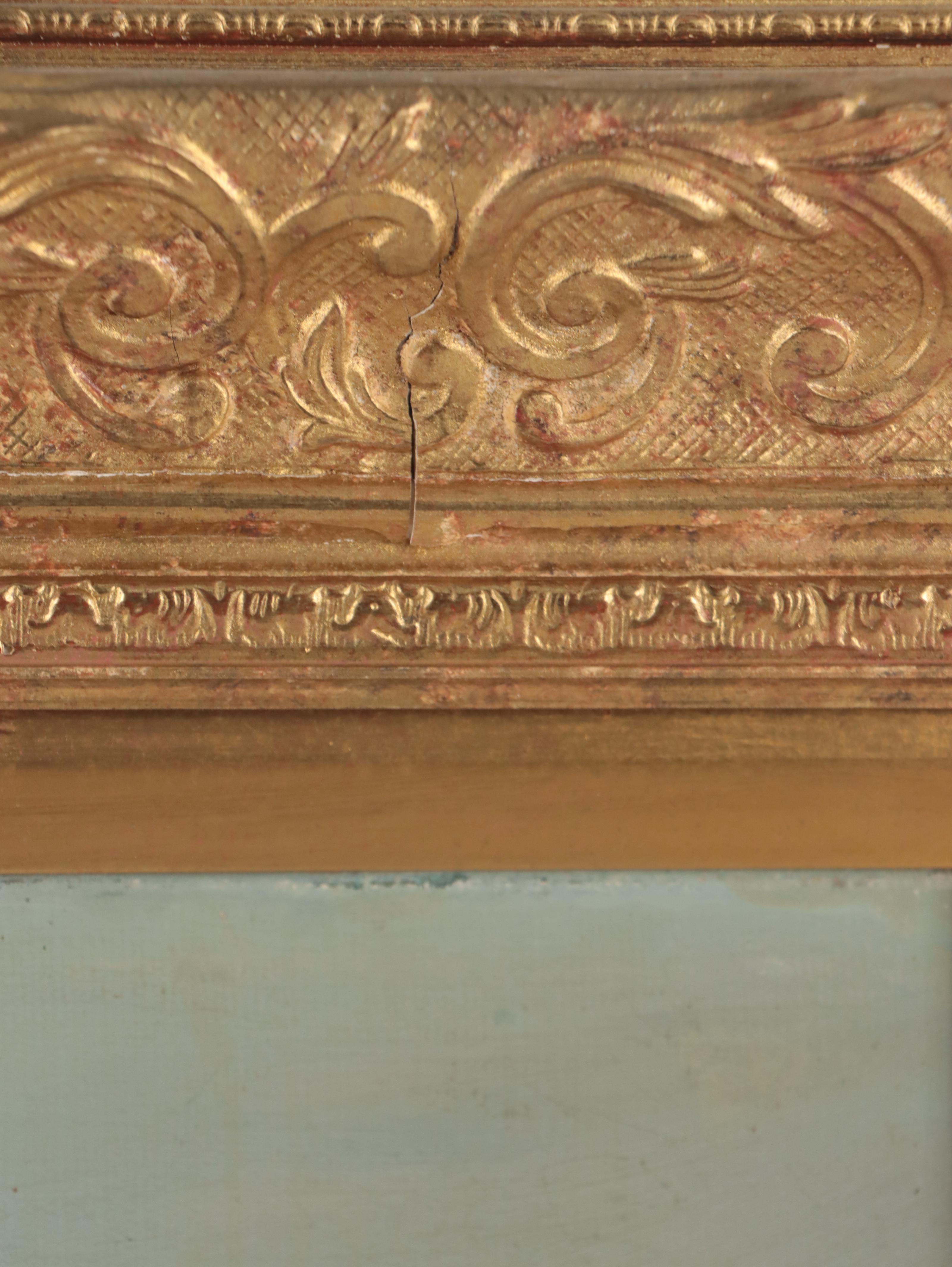 European School Oil Painting of a Dog, 1916