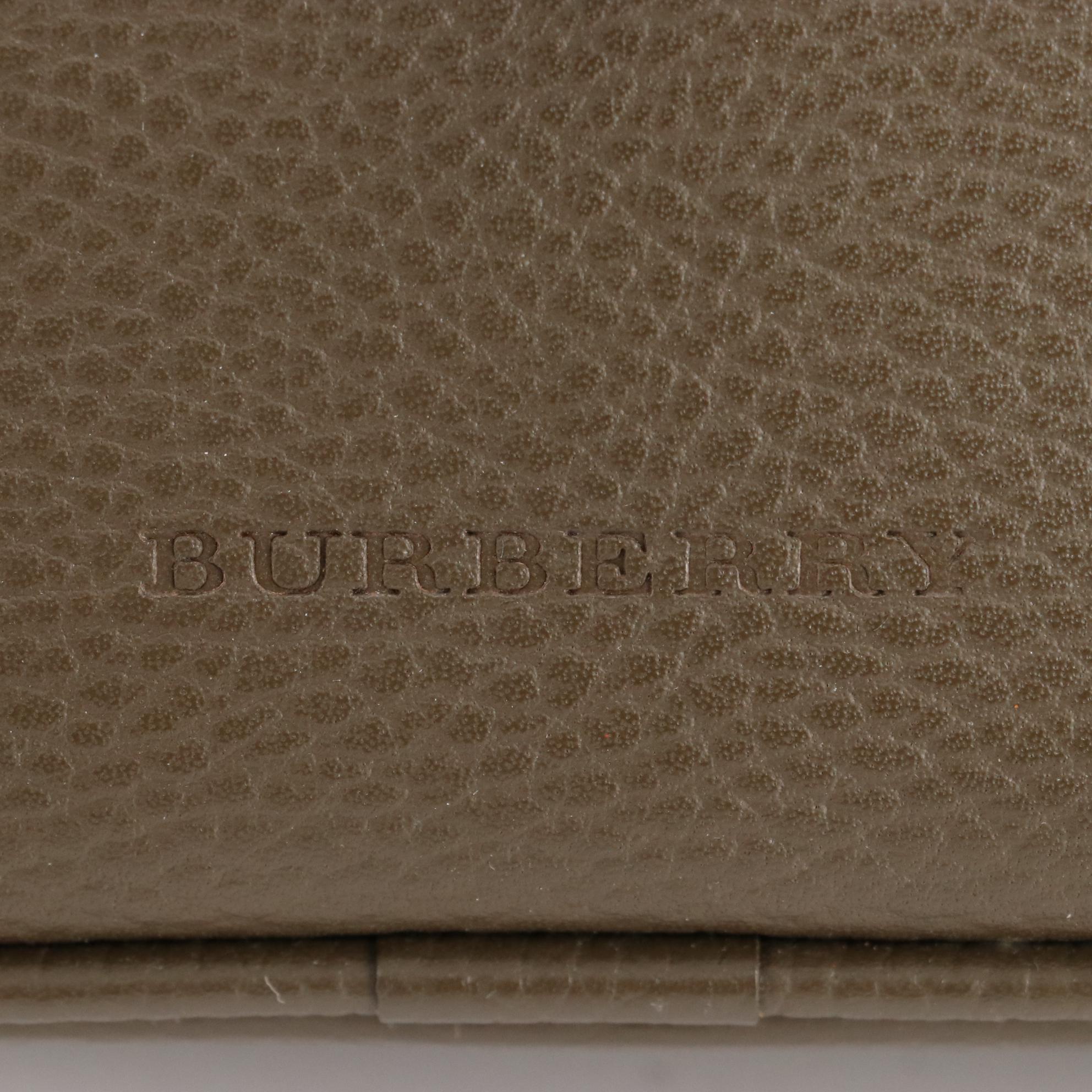 Burberry Crossbody in Grain Leather with Box