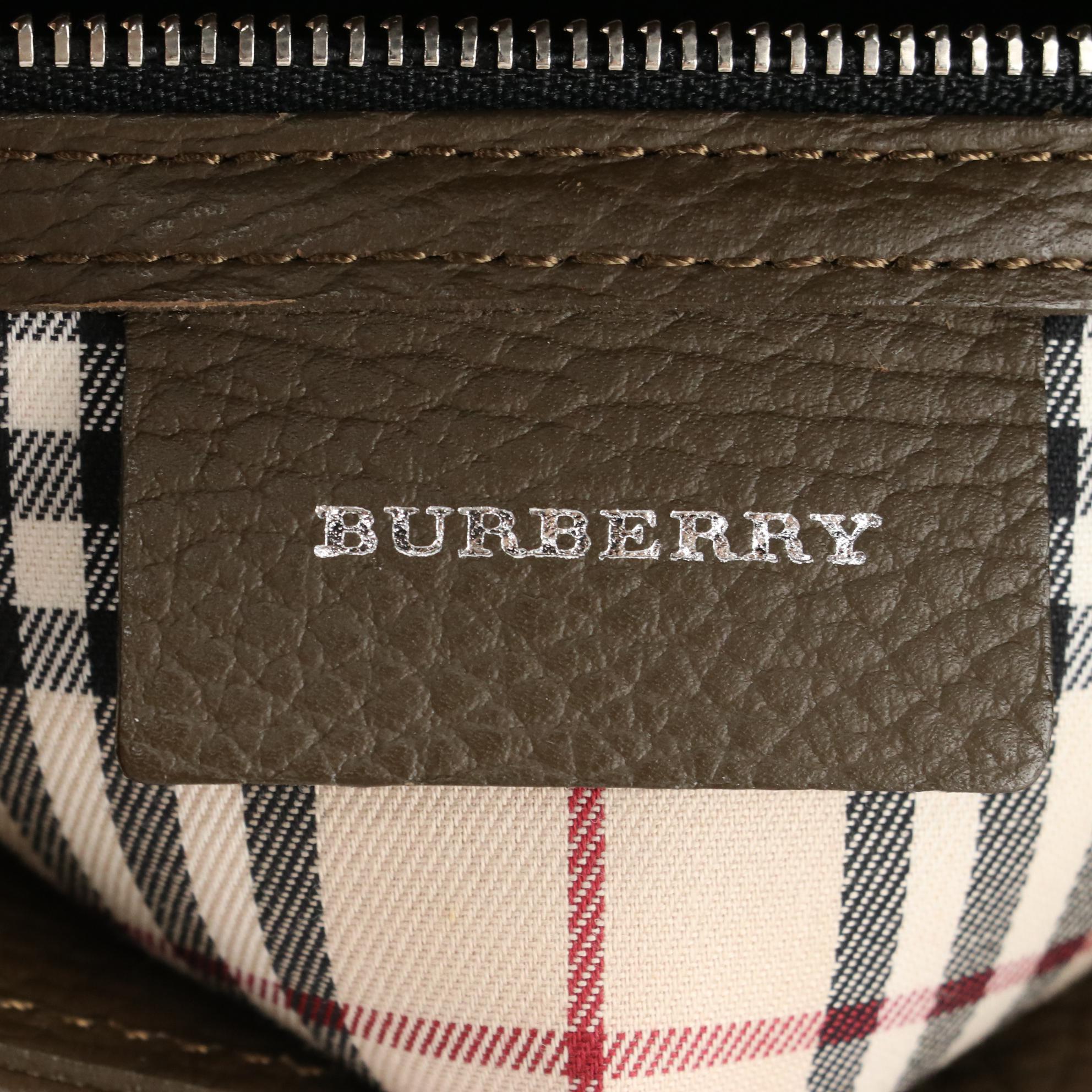 Burberry Crossbody in Grain Leather with Box