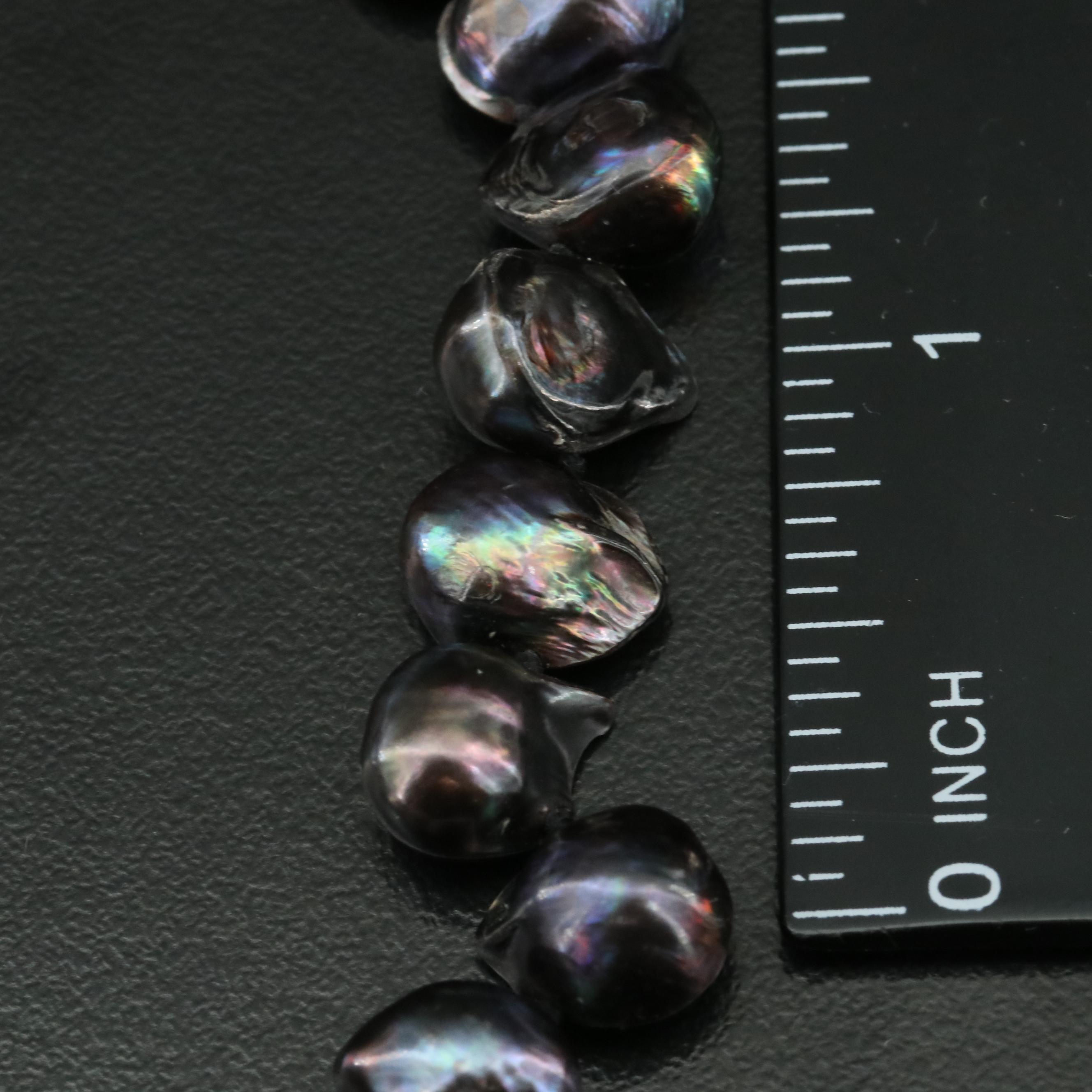 Pearl Necklace with 14K Clasp