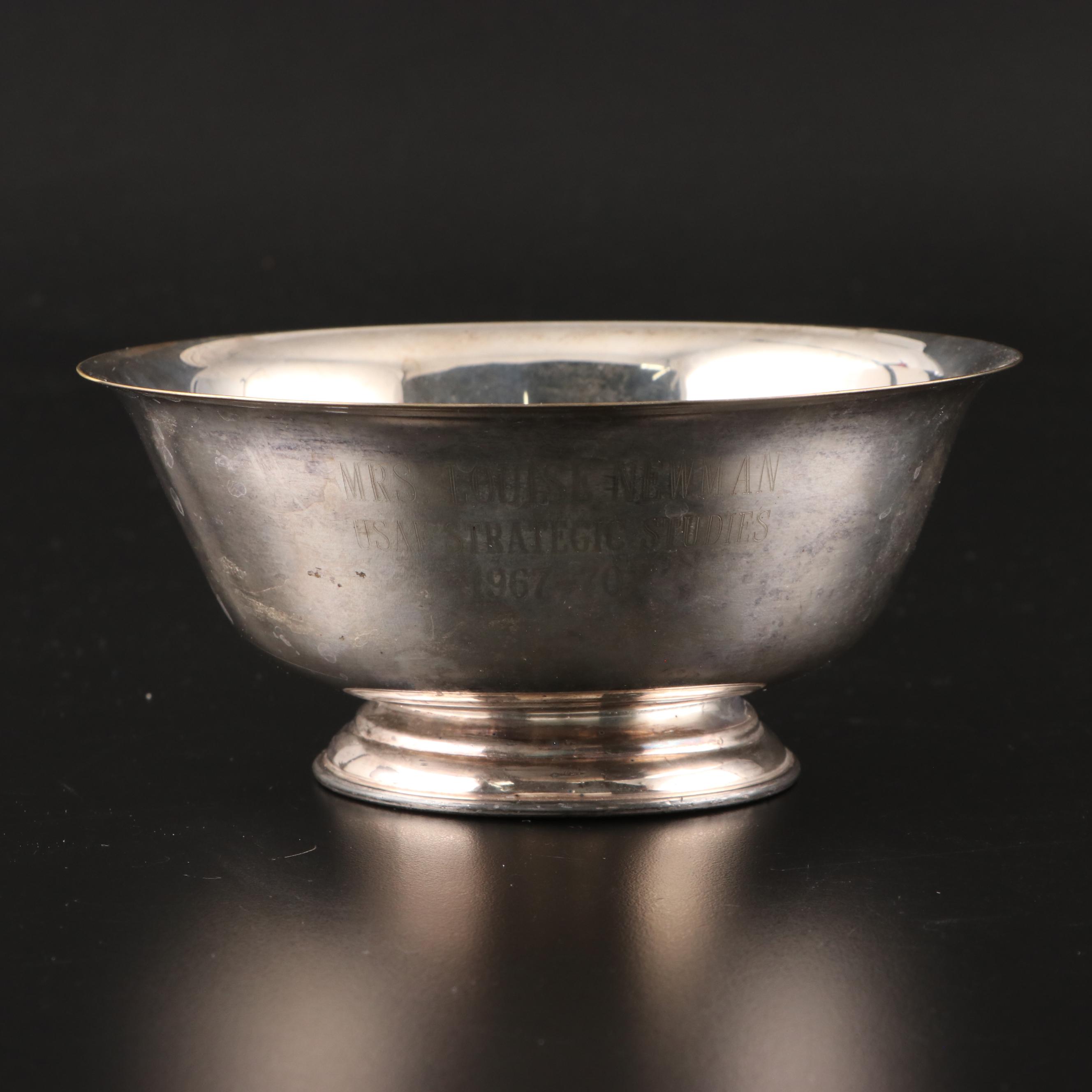 B. Evensen Pewter Coffee Pot with Cocktail Shaker and Silver Plate Tableware