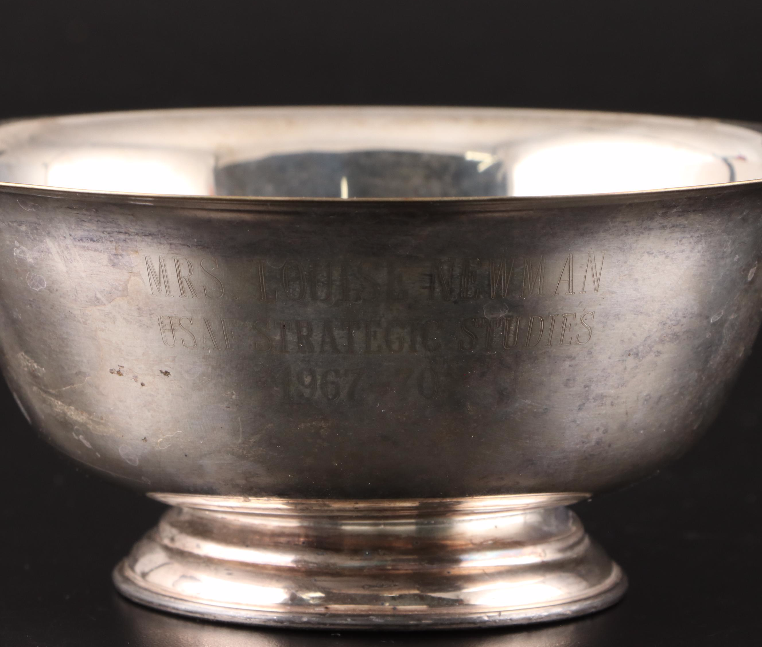 B. Evensen Pewter Coffee Pot with Cocktail Shaker and Silver Plate Tableware