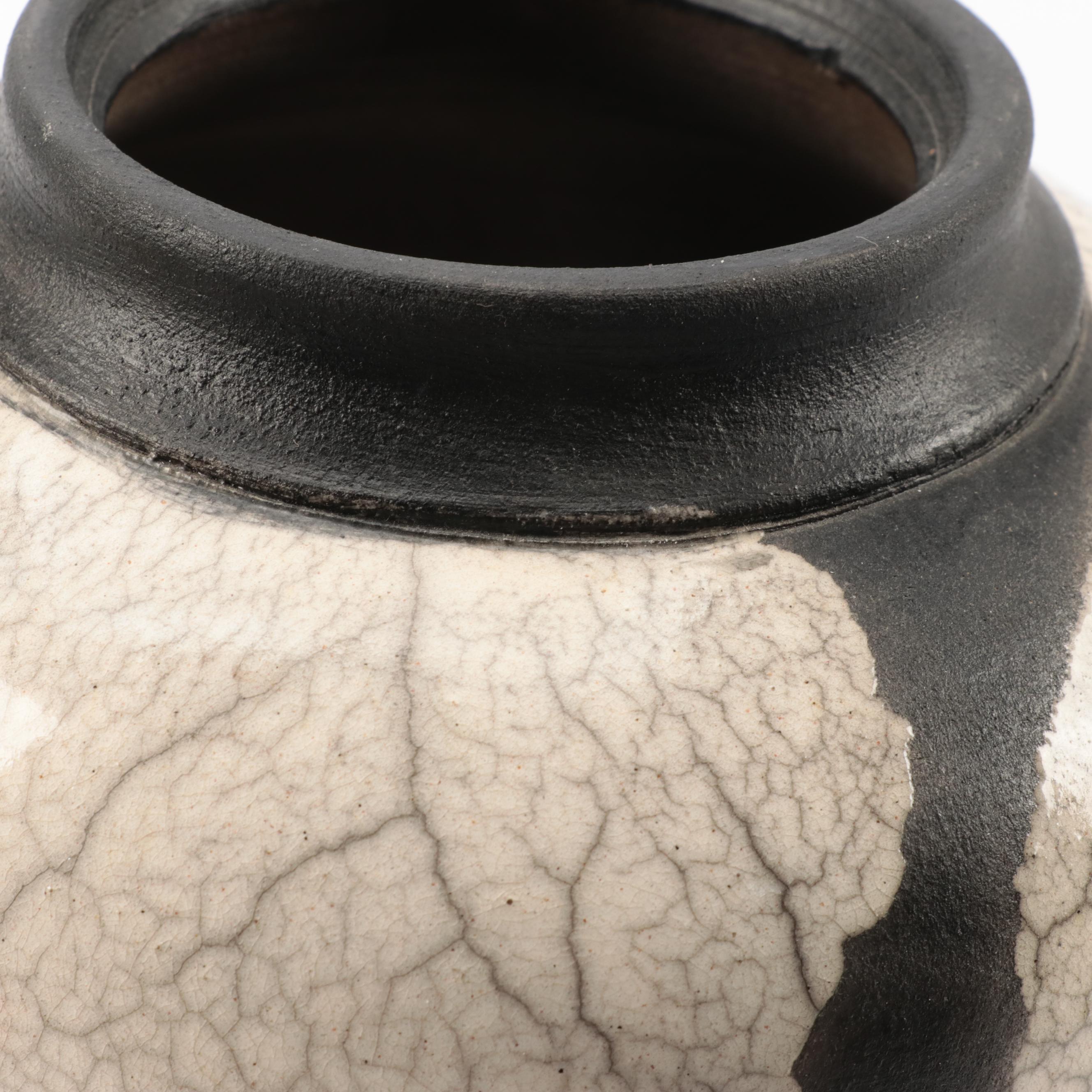 Hawaiian Raku Art Pottery Vases