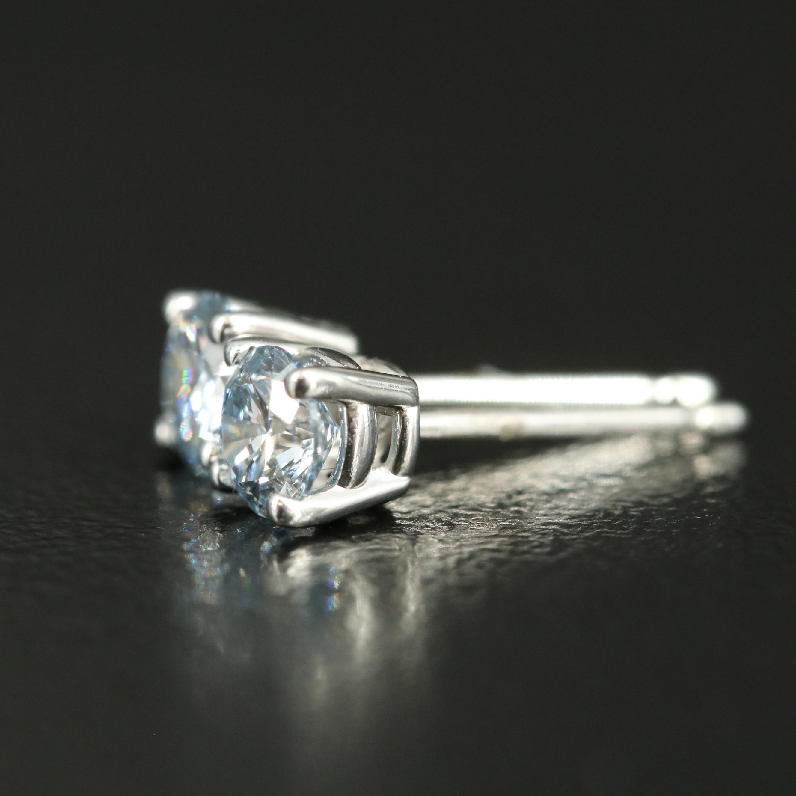 14K 0.47 CTW Lab Grown Diamond Stud Earrings