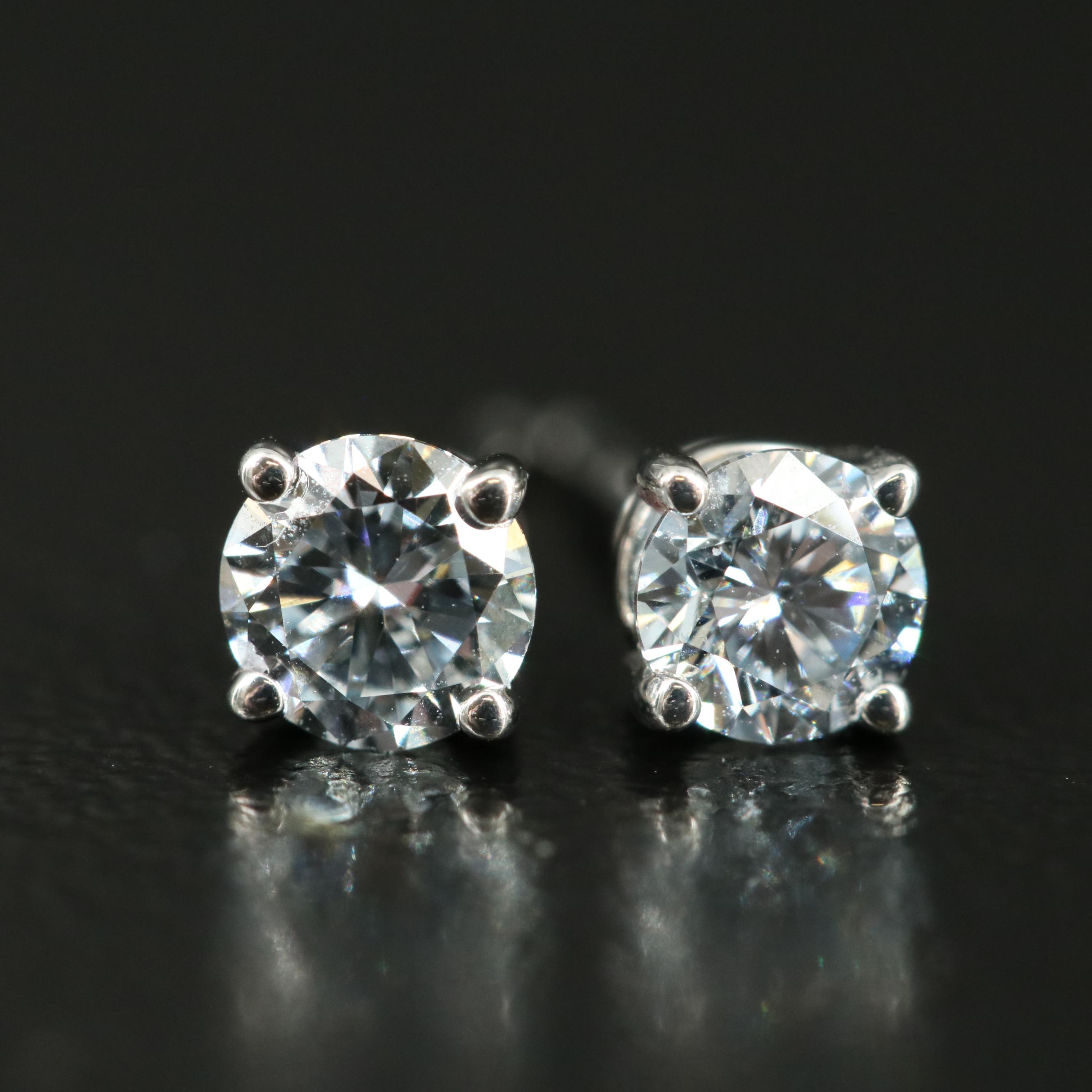 14K 0.47 CTW Lab Grown Diamond Stud Earrings