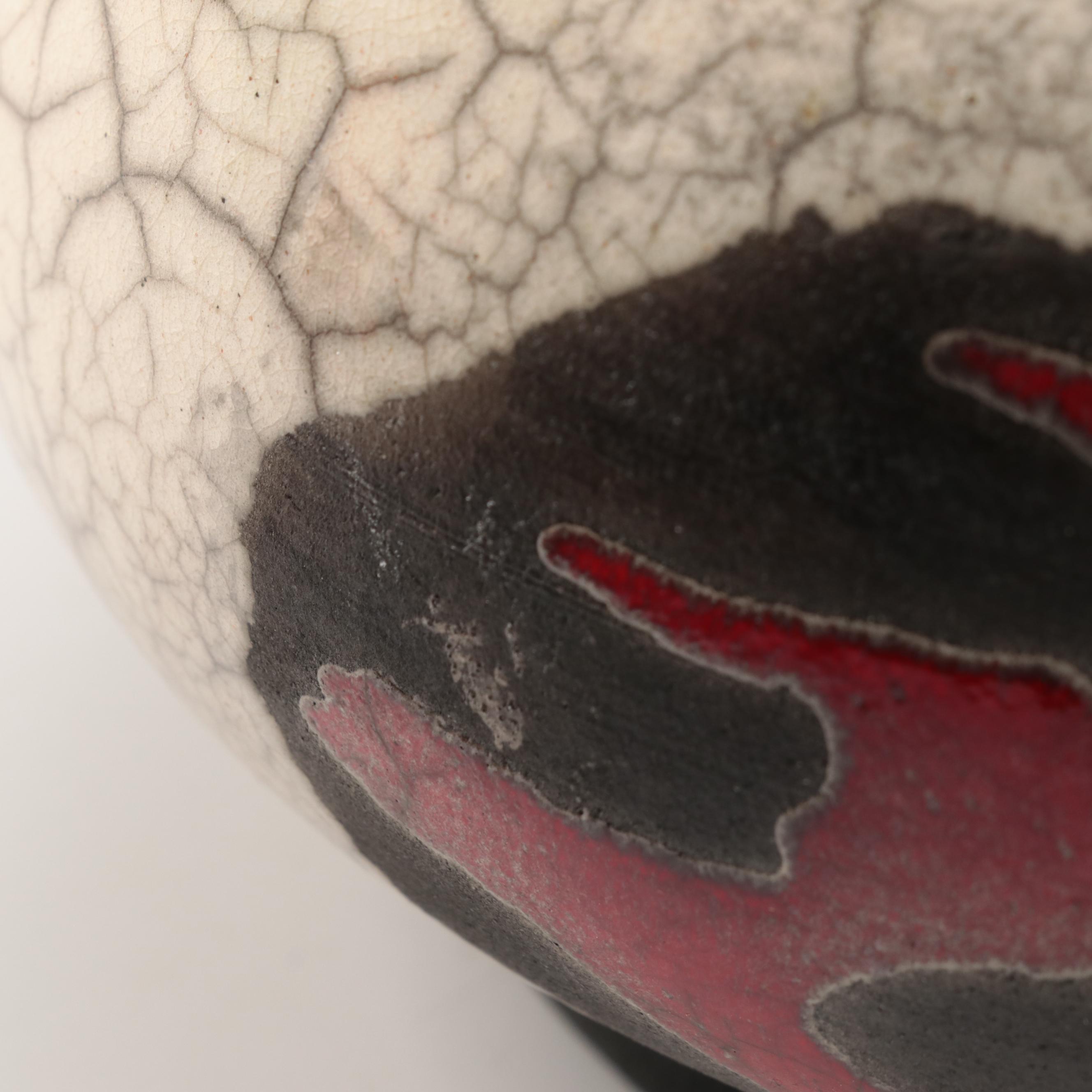 Hawaiian Raku Art Pottery Vases