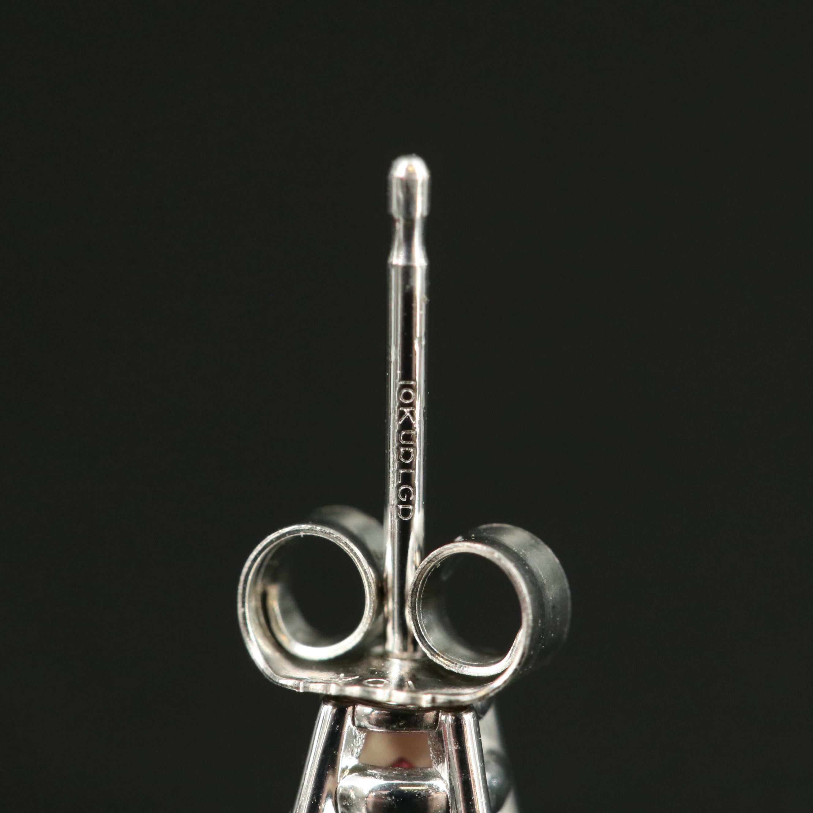 10K 0.50 CTW Lab Grown Diamond Stud Earrings