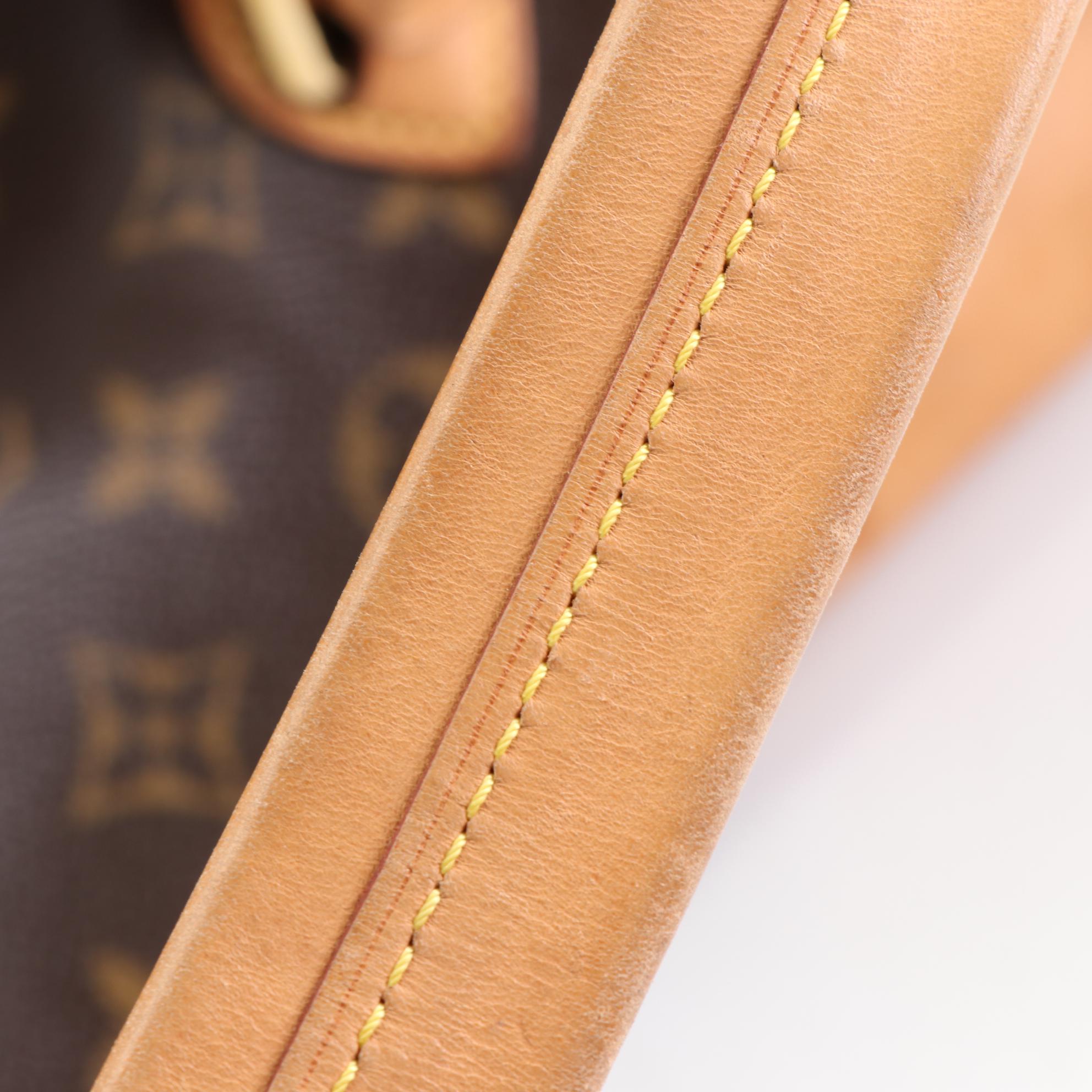 Louis Vuitton Beverly GM in Monogram Canvas and Vachetta Leather