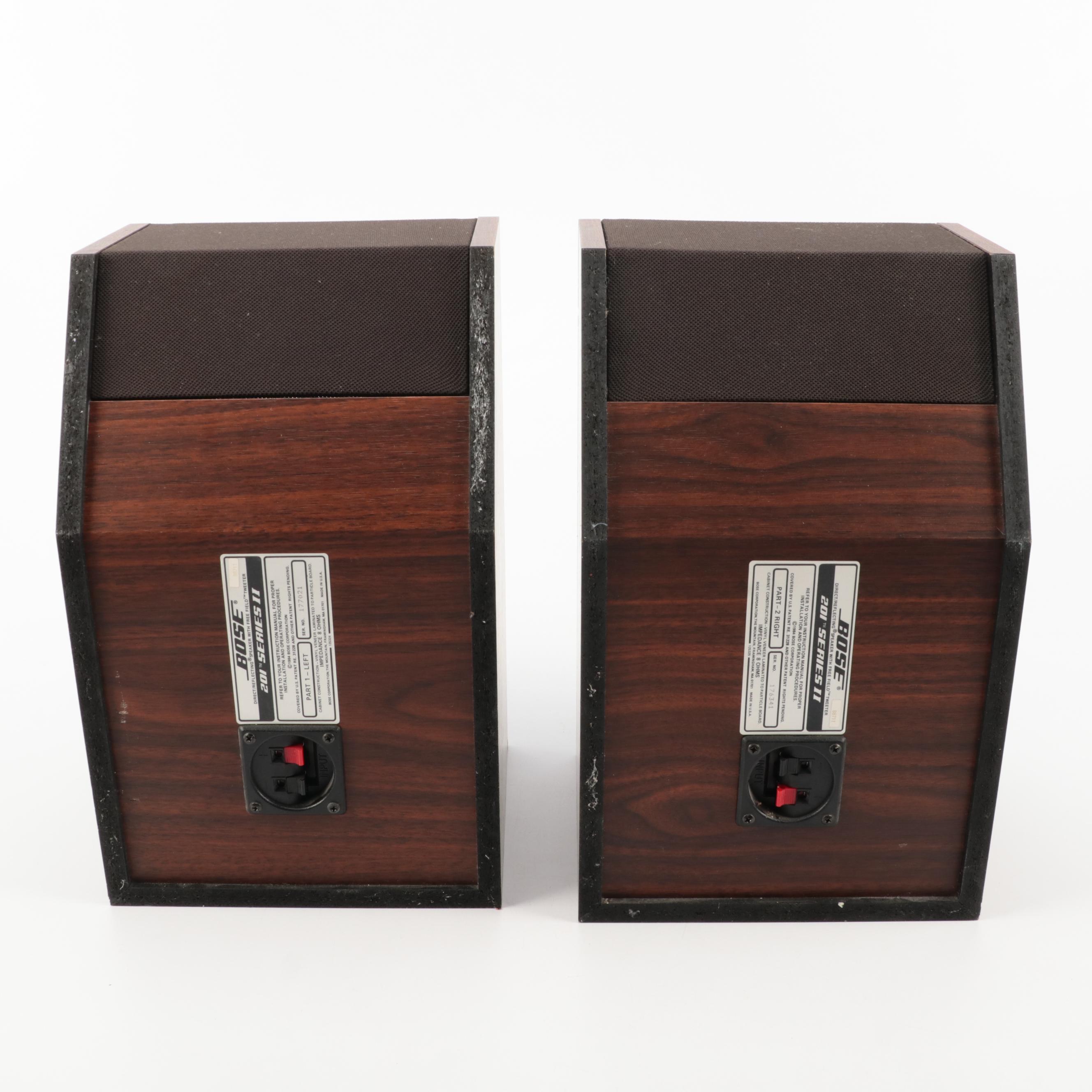 Bose 201 Series II Direct/Reflecting Speakers