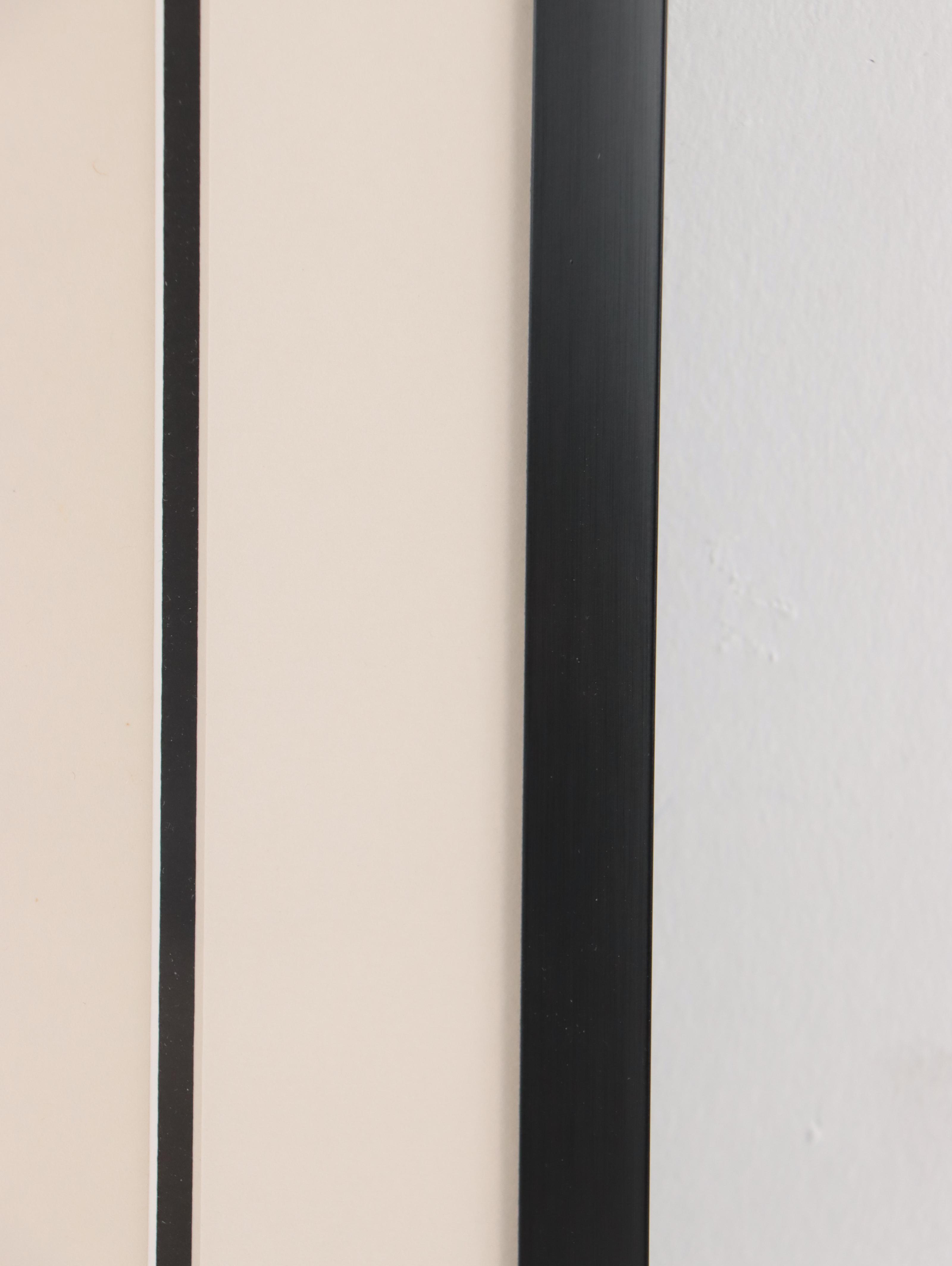 Pen & Ink Caricature Portrait Drawing of Standing Woman, 1981