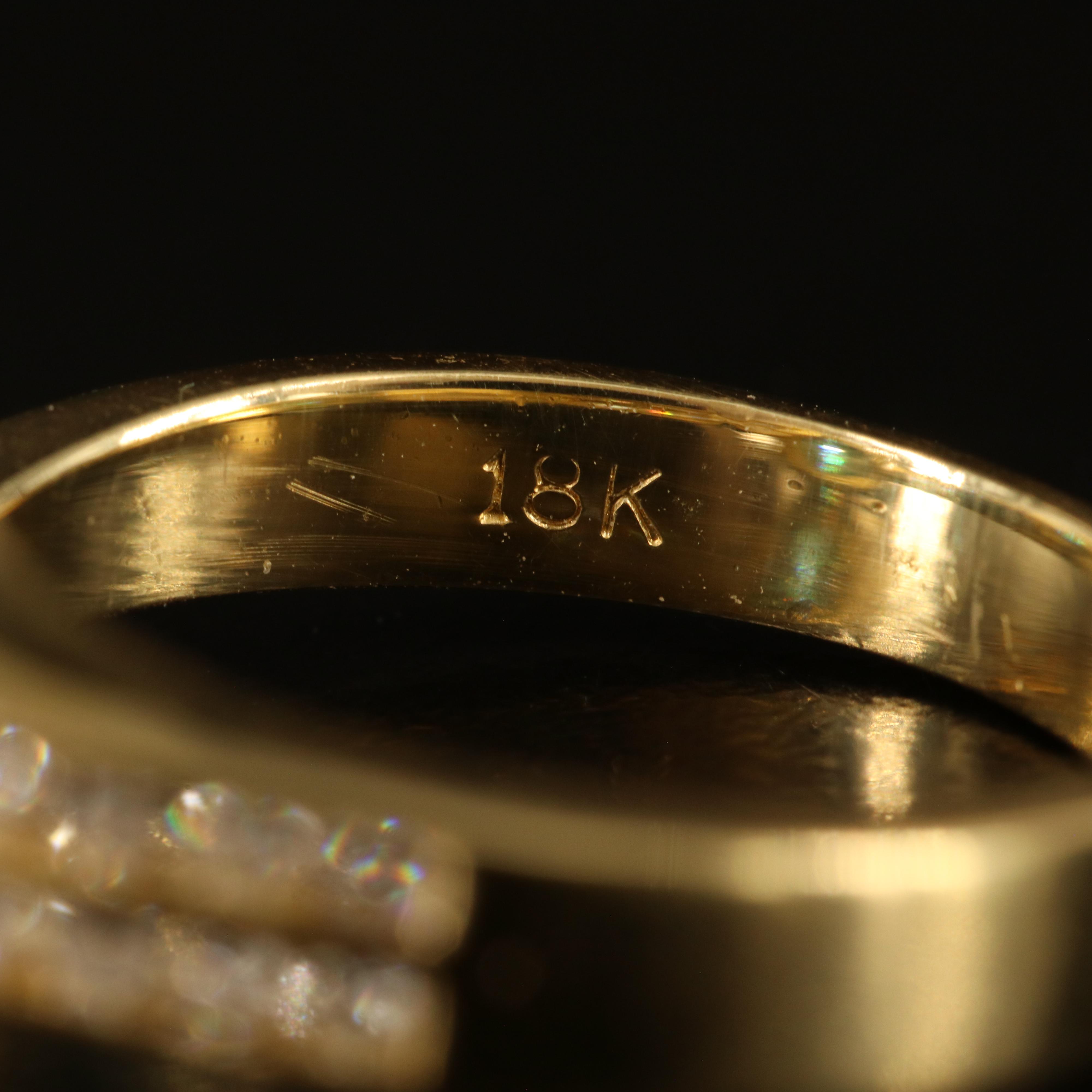 18K London Blue Topaz and Diamond Ring