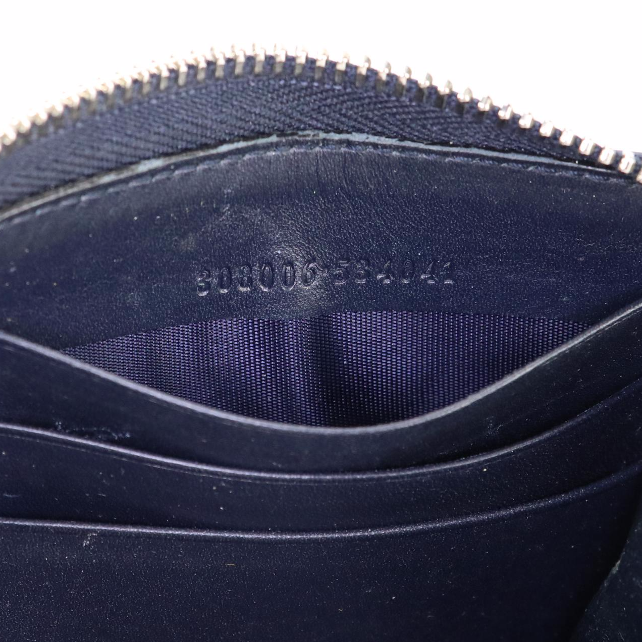 Gucci Leather Zip Wallet