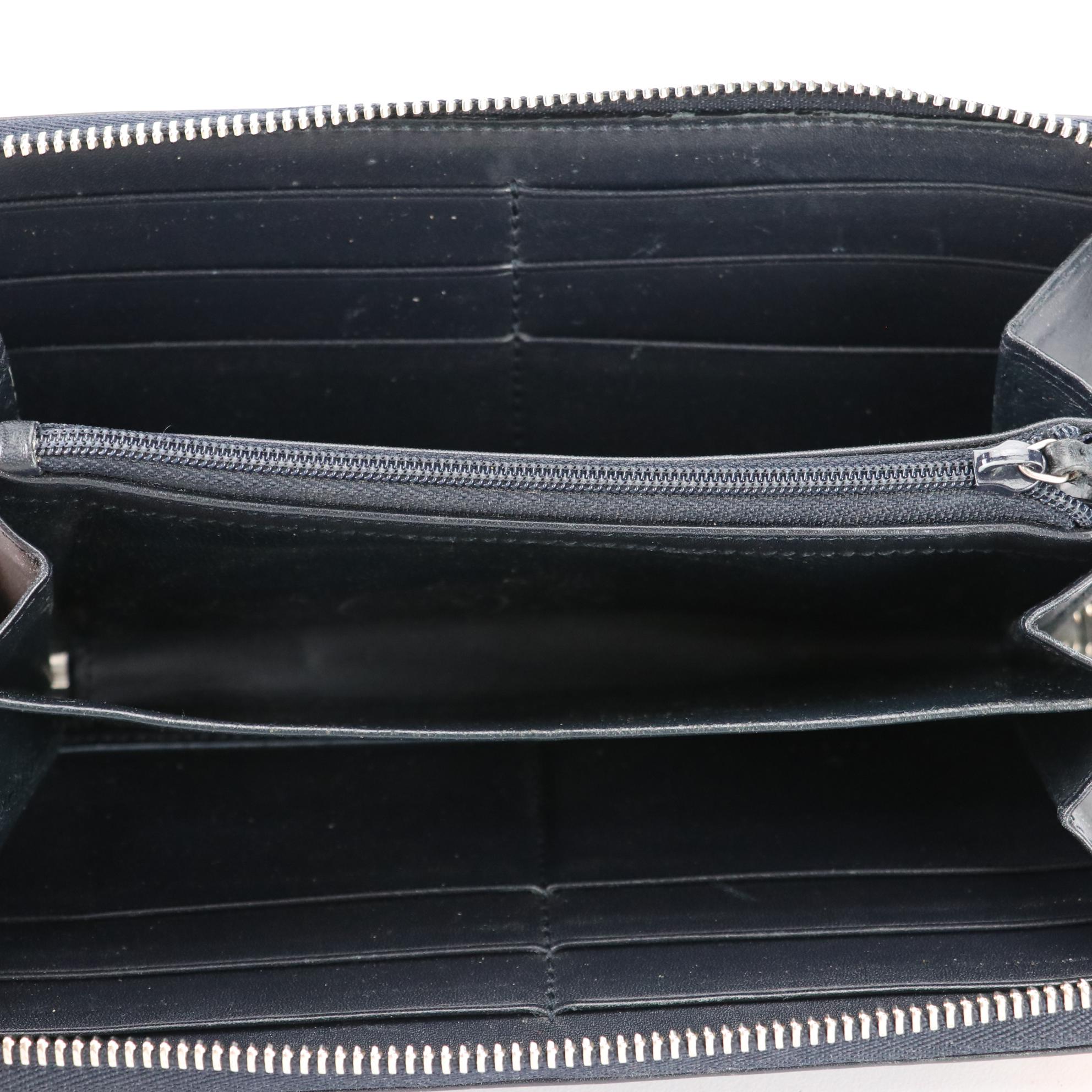 Gucci Leather Zip Wallet