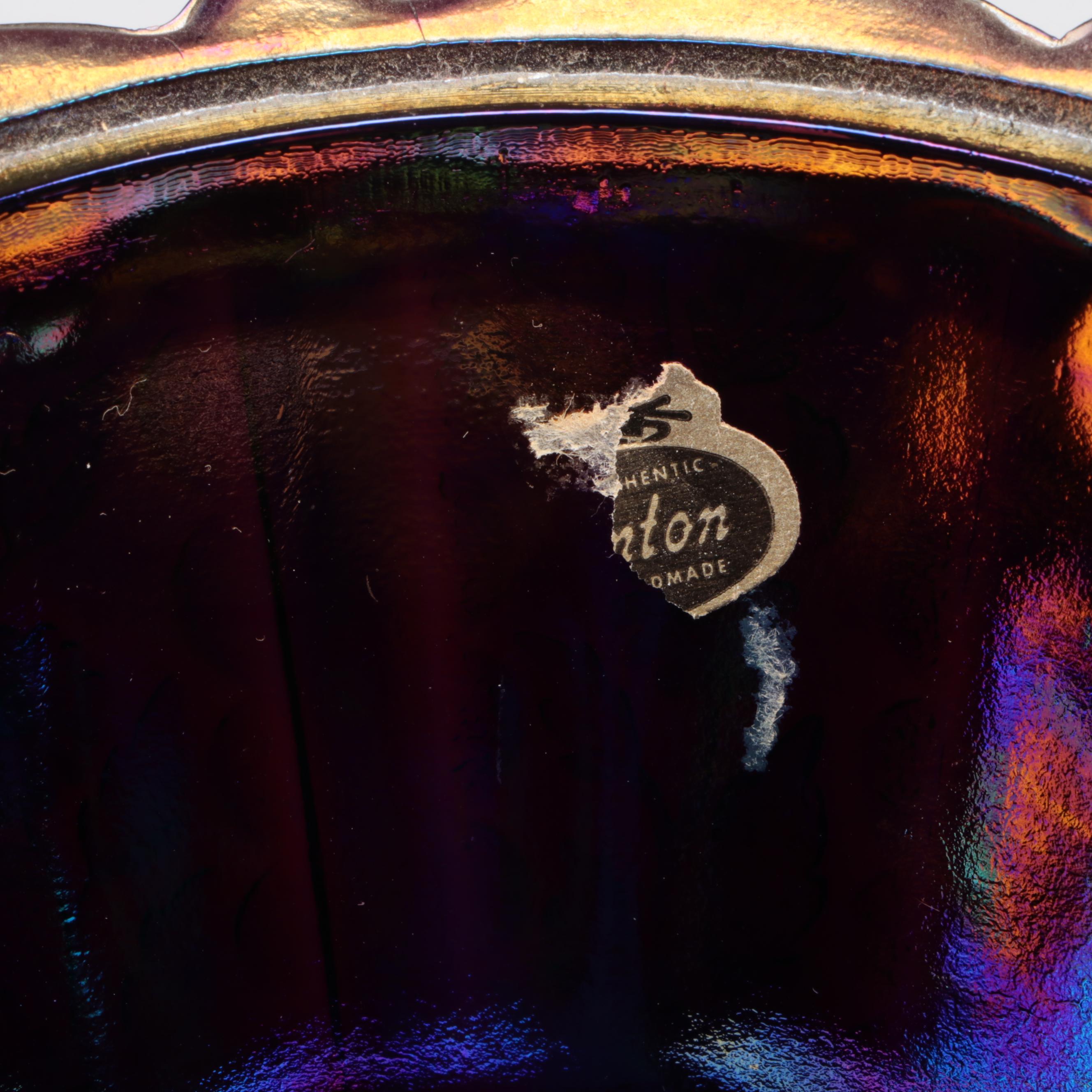 Fenton Amethyst Carnival Glass Collection