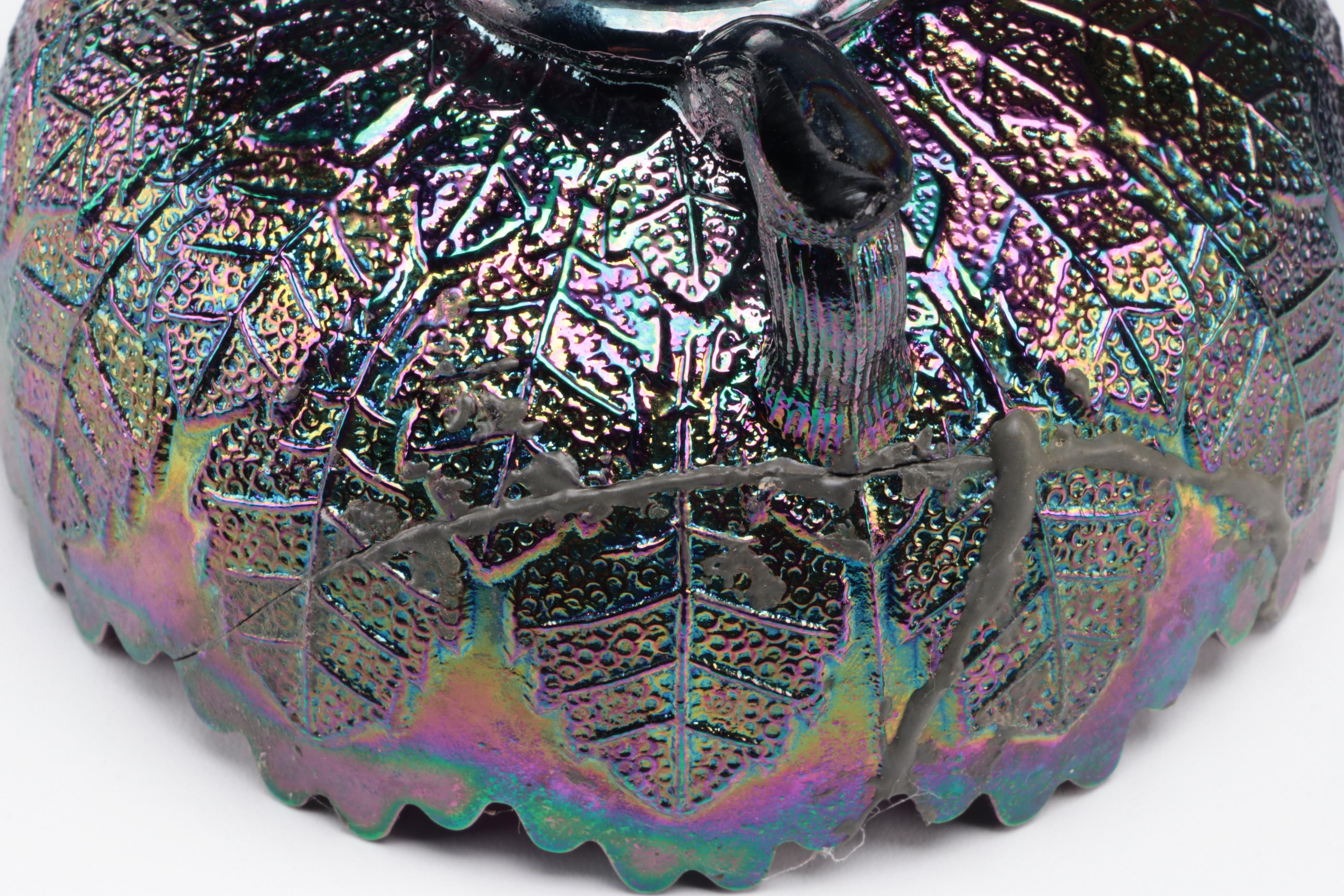 Fenton Amethyst Carnival Glass Collection