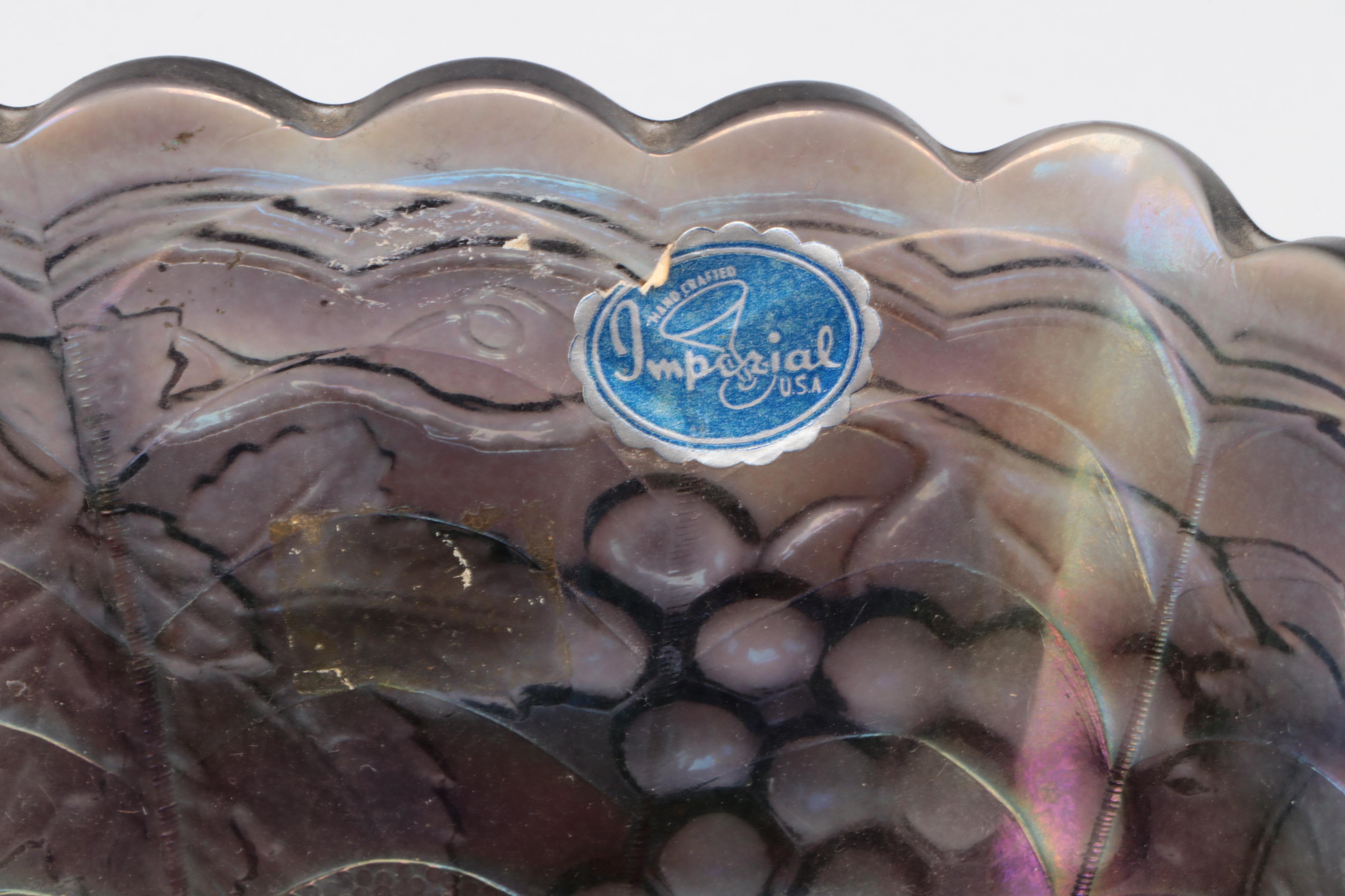 Fenton Amethyst Carnival Glass Collection