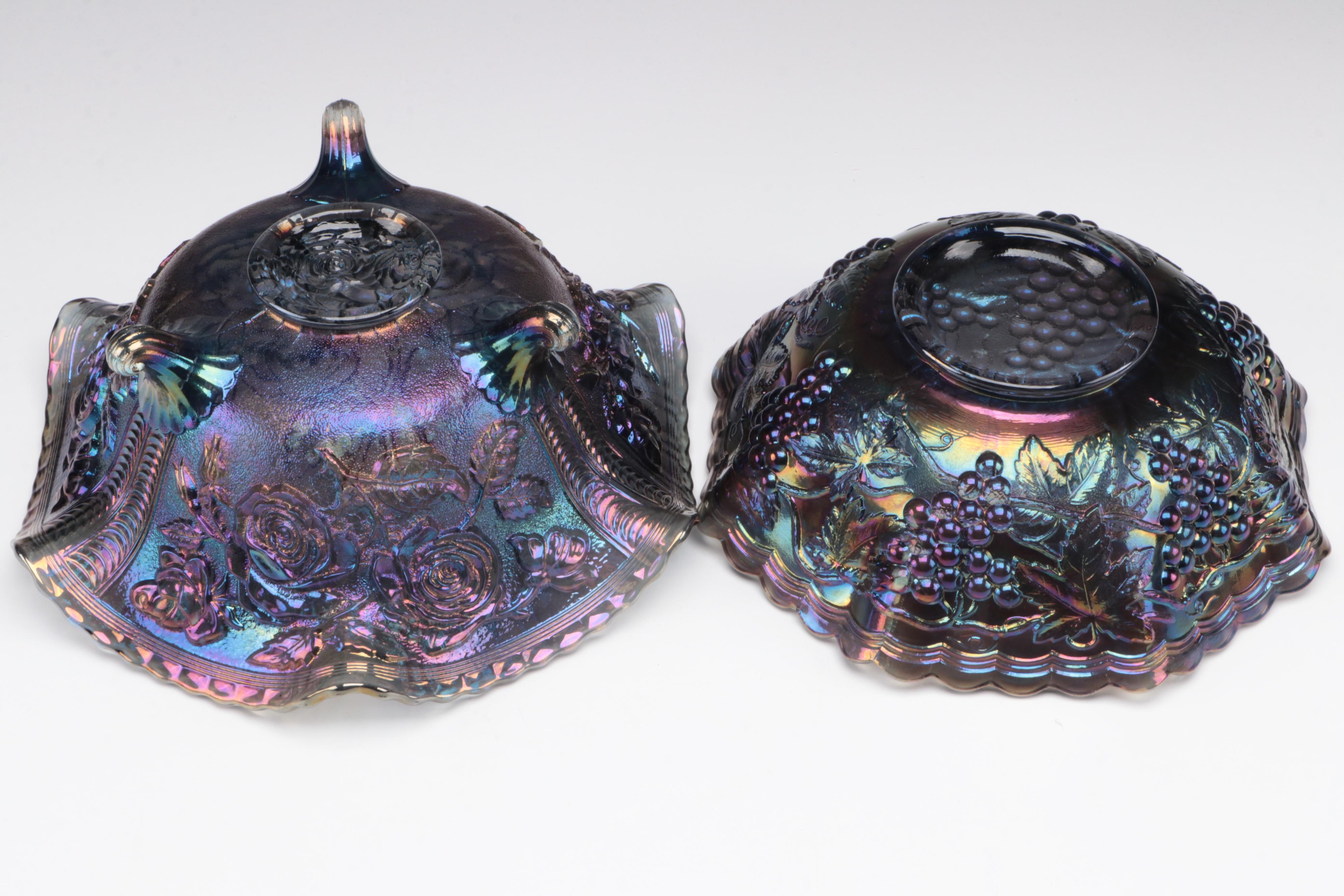 Fenton Amethyst Carnival Glass Collection