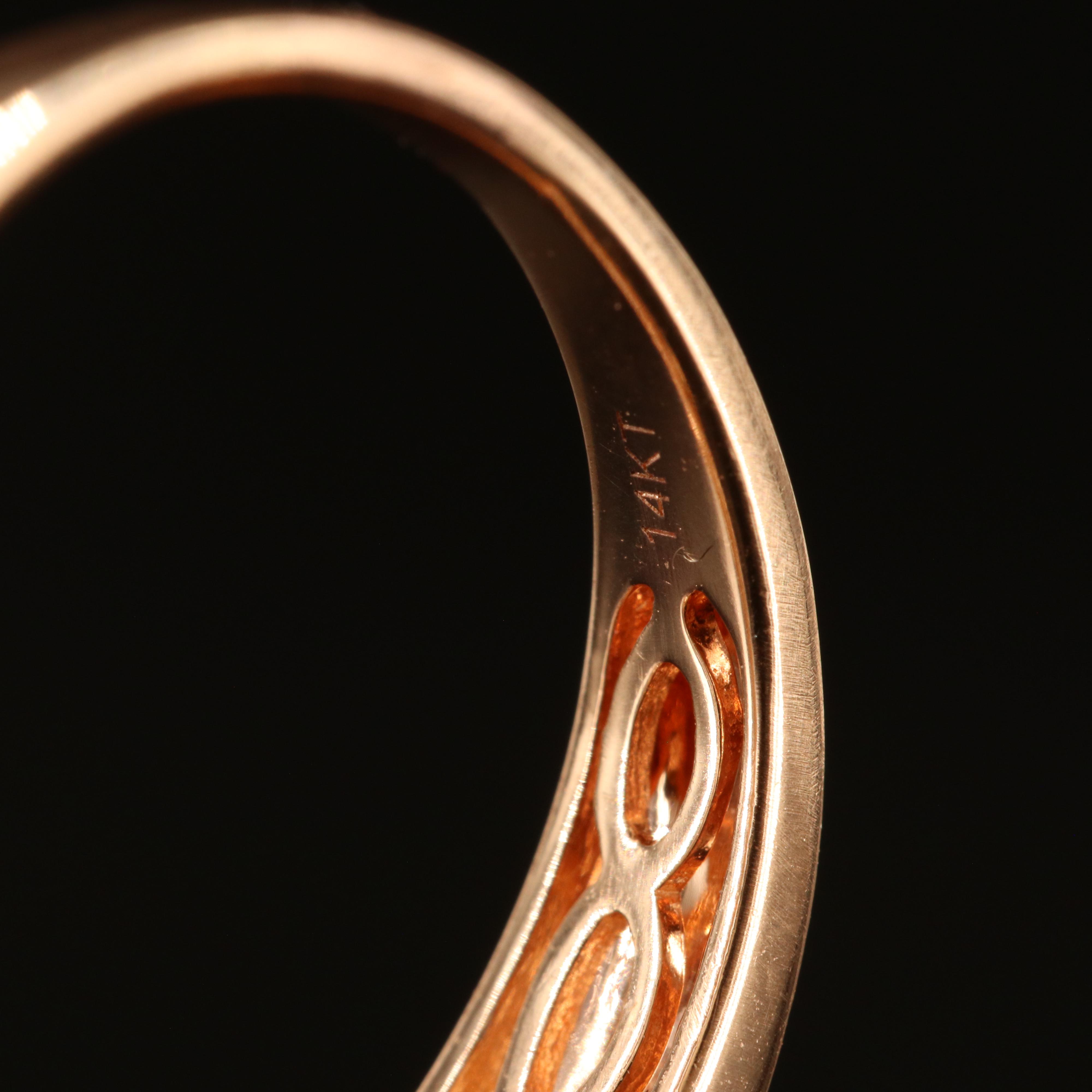 Le Vian 14K Rose Gold 1.41 CTW Diamond Bypass Ring