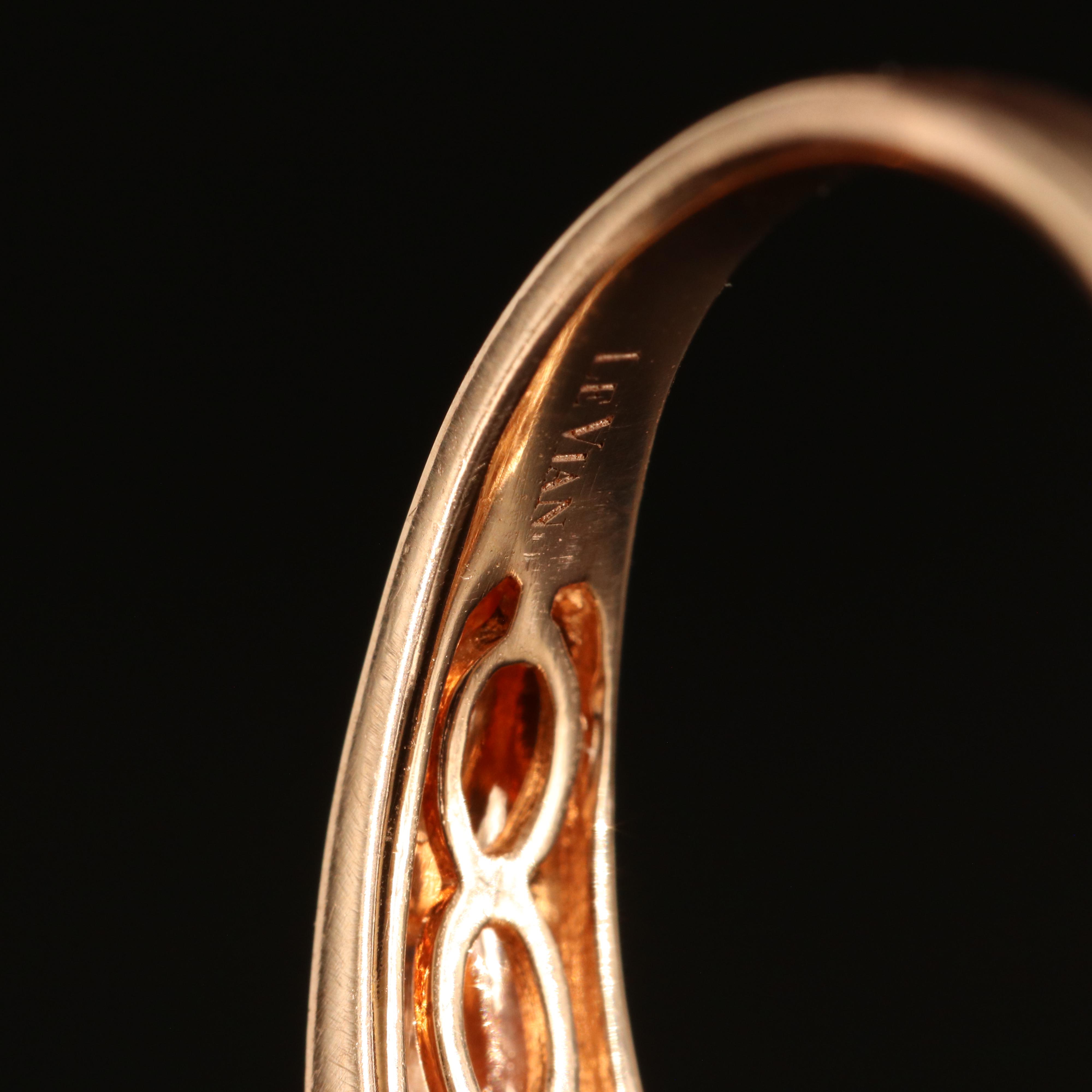 Le Vian 14K Rose Gold 1.41 CTW Diamond Bypass Ring