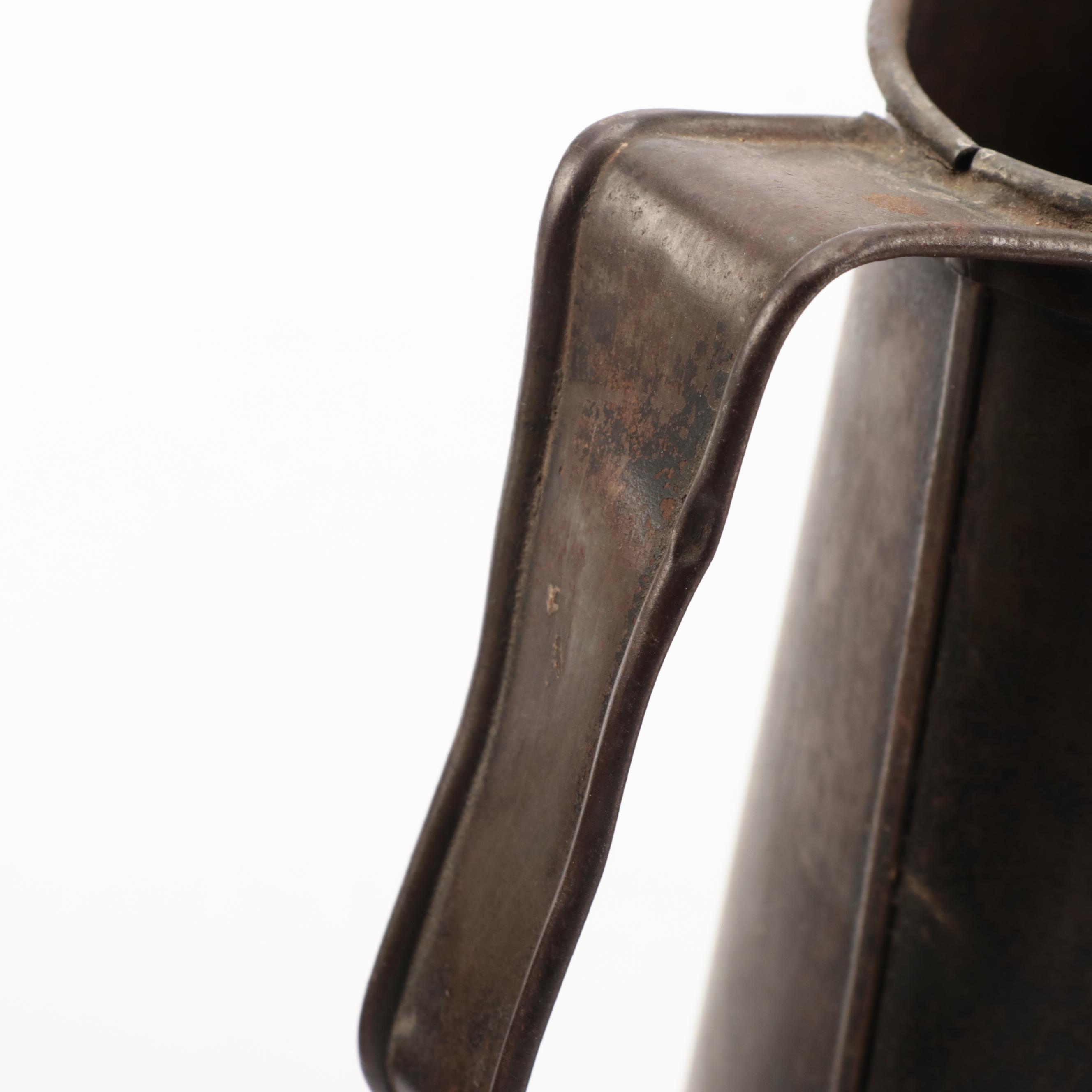 Copper Candle Wall Sconce with Charger and Other Primitive Décor