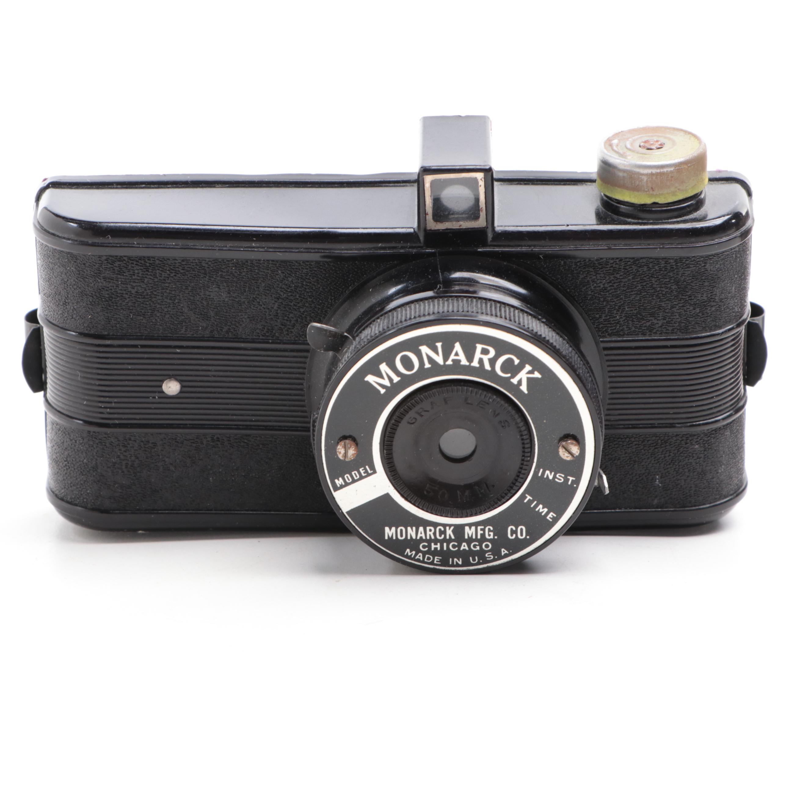 Monarck and Universal Point-and-Shoot Cameras with Match Holder and Lighters