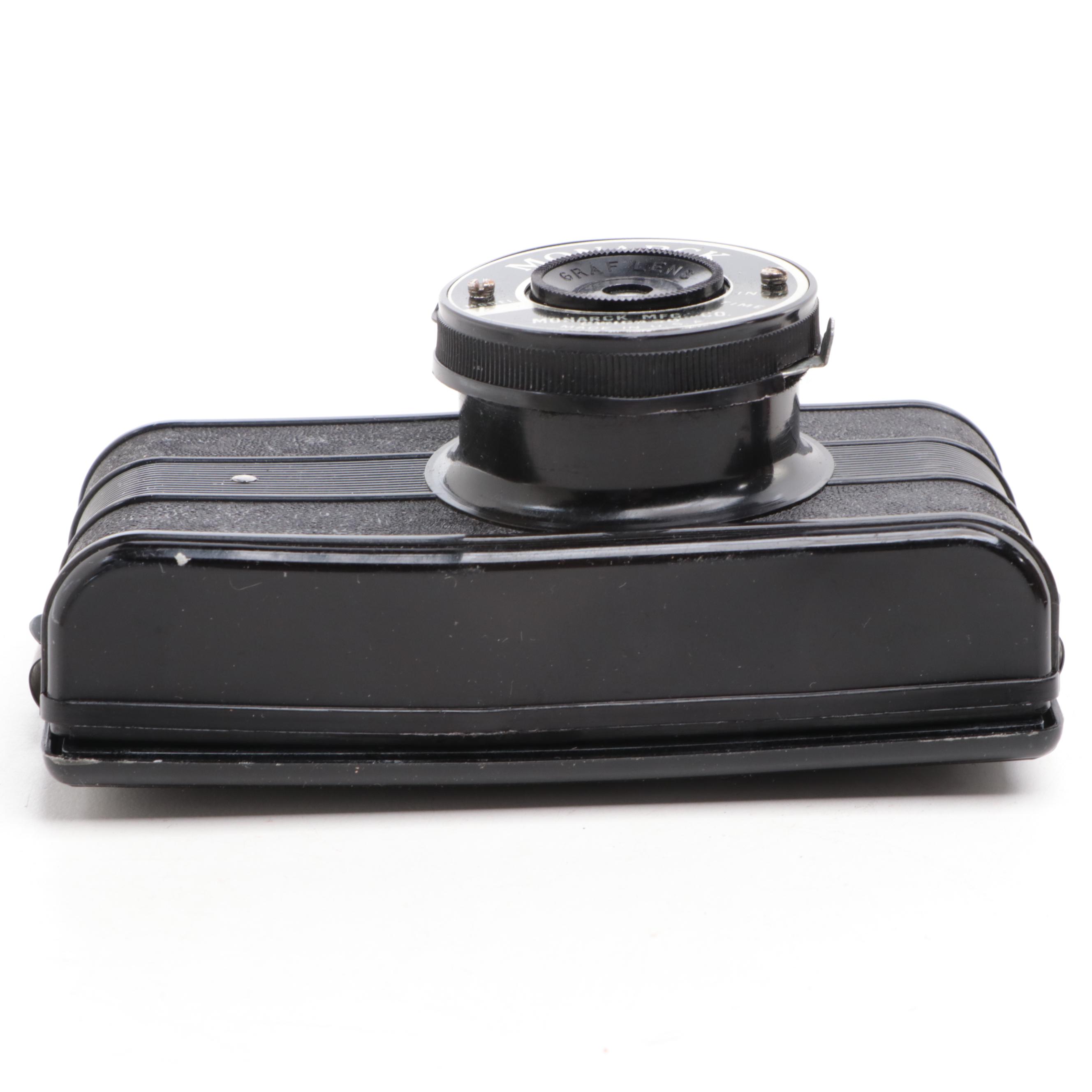 Monarck and Universal Point-and-Shoot Cameras with Match Holder and Lighters