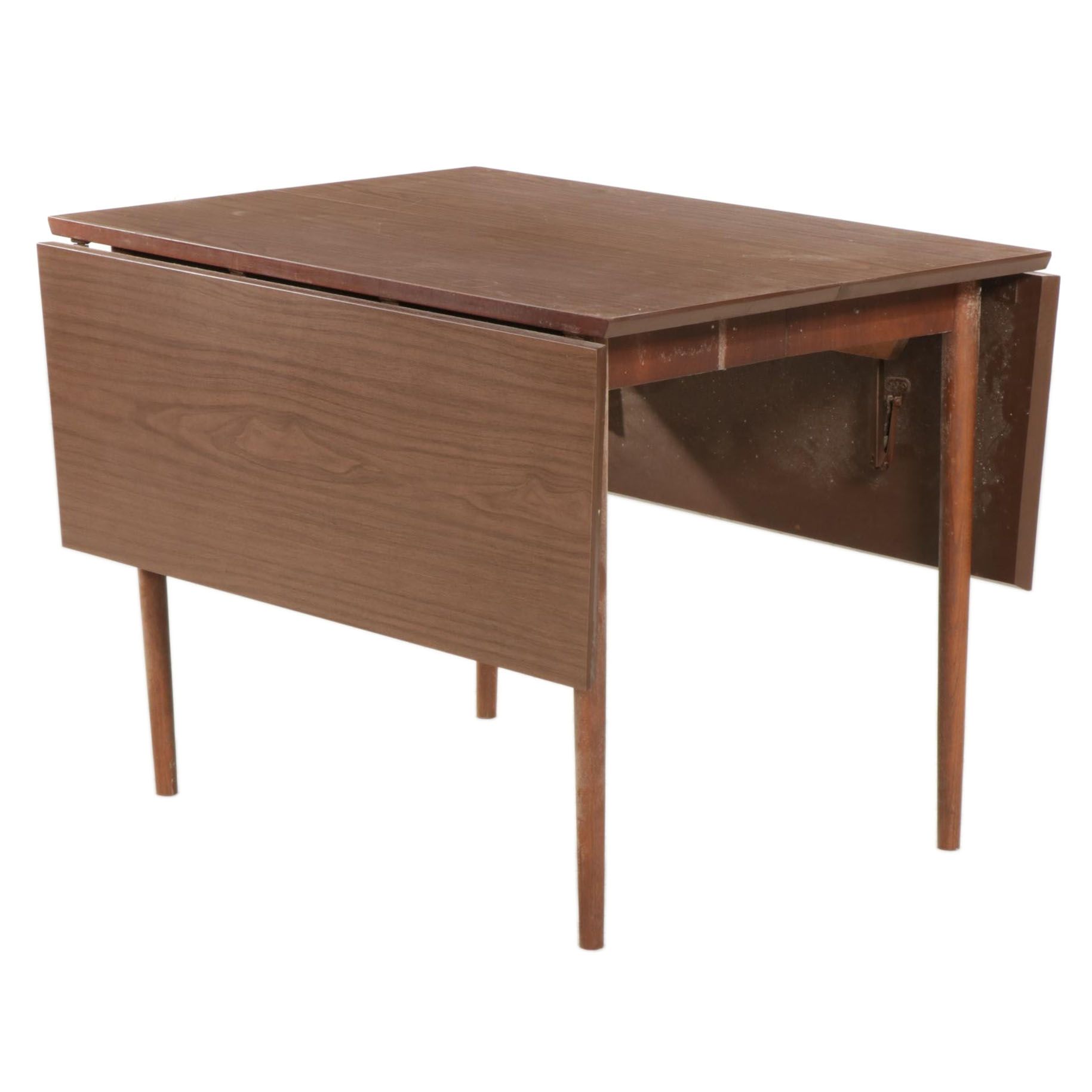 Laminate Drop Leaf Extension Dining Table, Mid to Late 20th Century