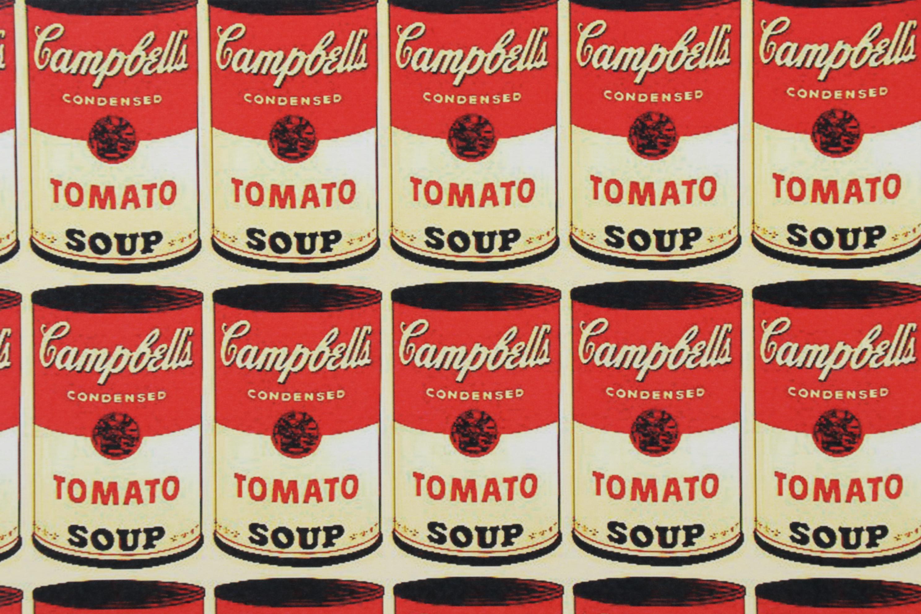 Death NYC Pop Art Graphic Print of Snoopy and Charlie Brown Against Warhol