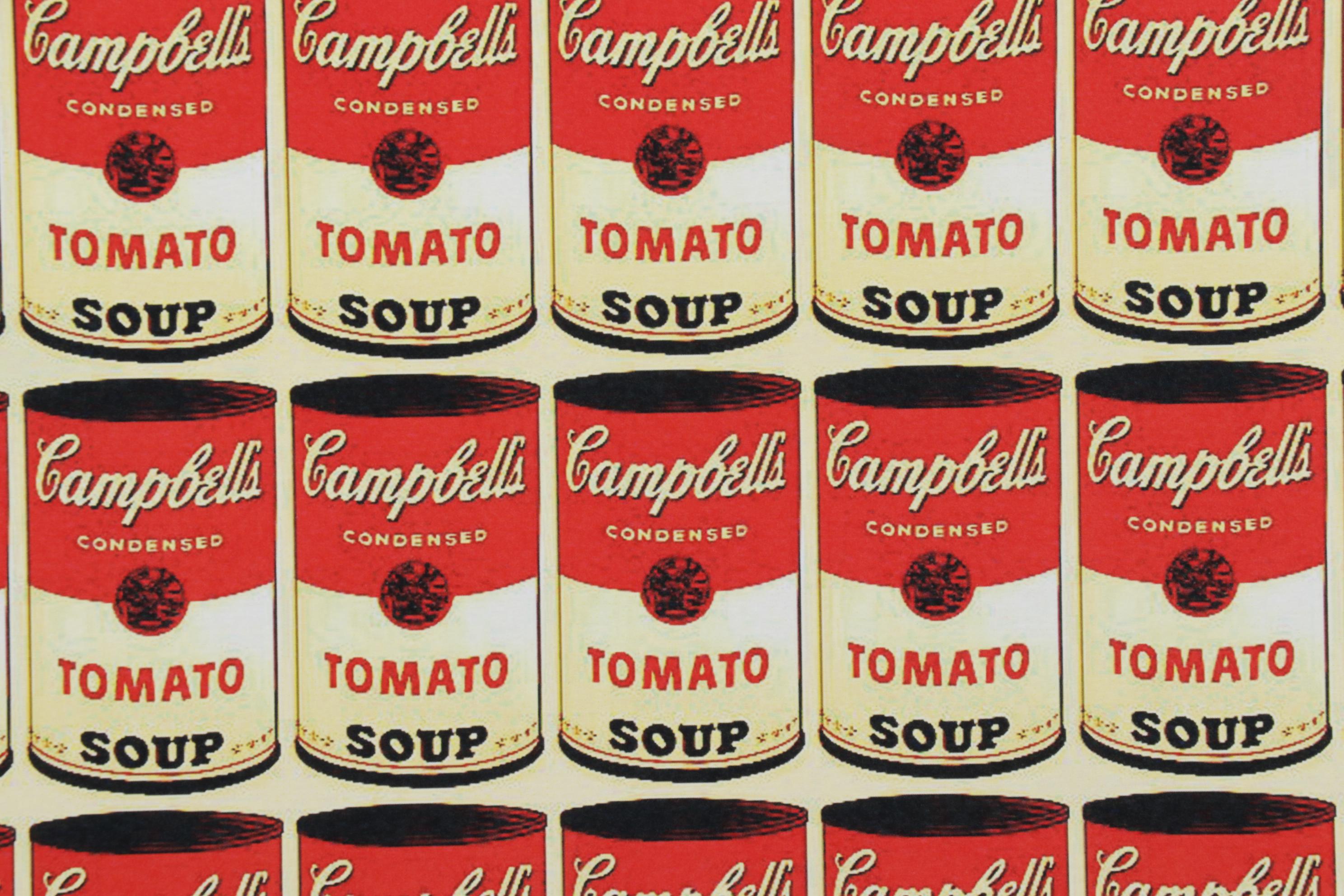 Death NYC Pop Art Graphic Print of Snoopy and Charlie Brown Against Warhol