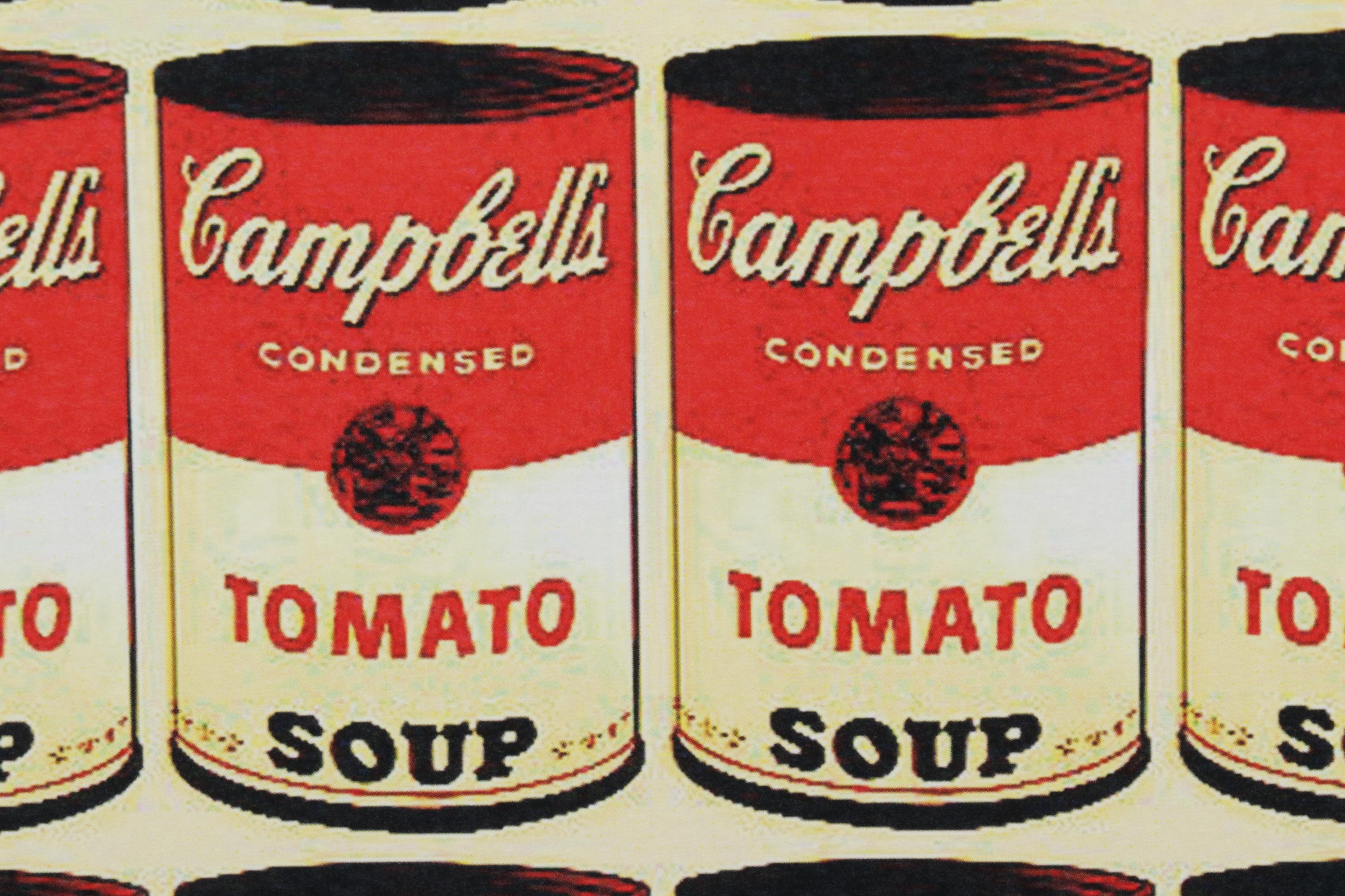 Death NYC Pop Art Graphic Print of Snoopy and Charlie Brown Against Warhol