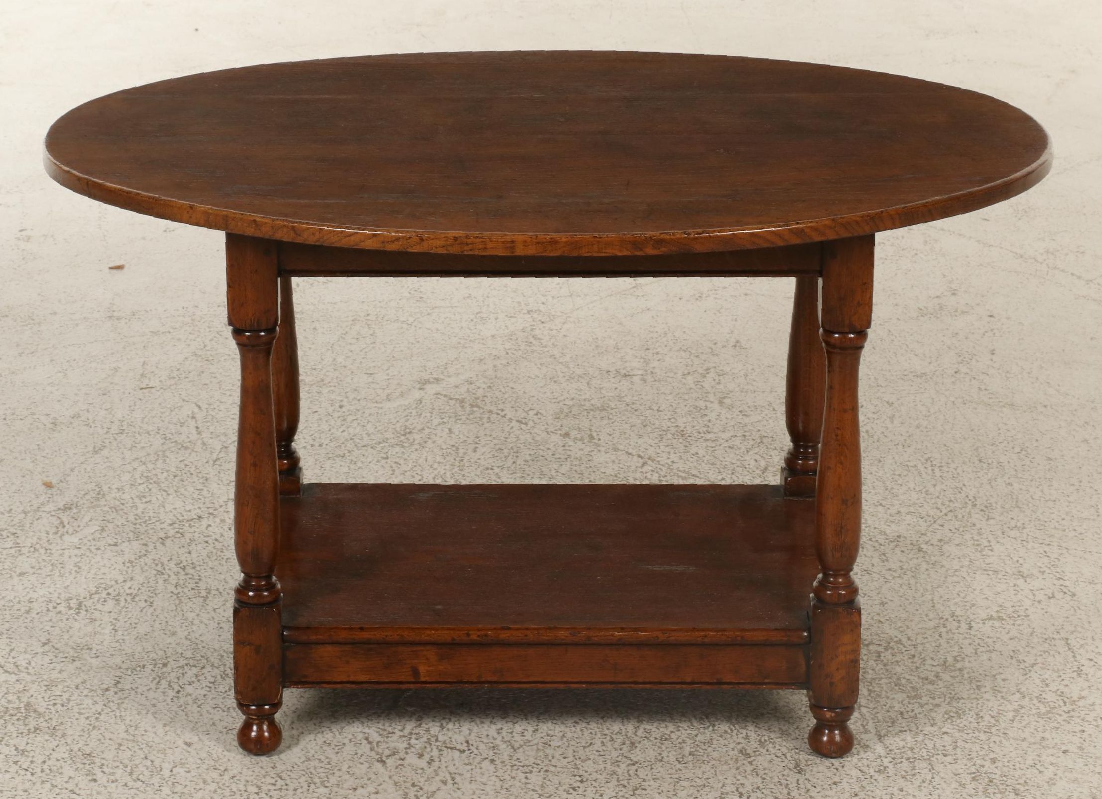 Early American Style Tavern Type Wooden Side Table