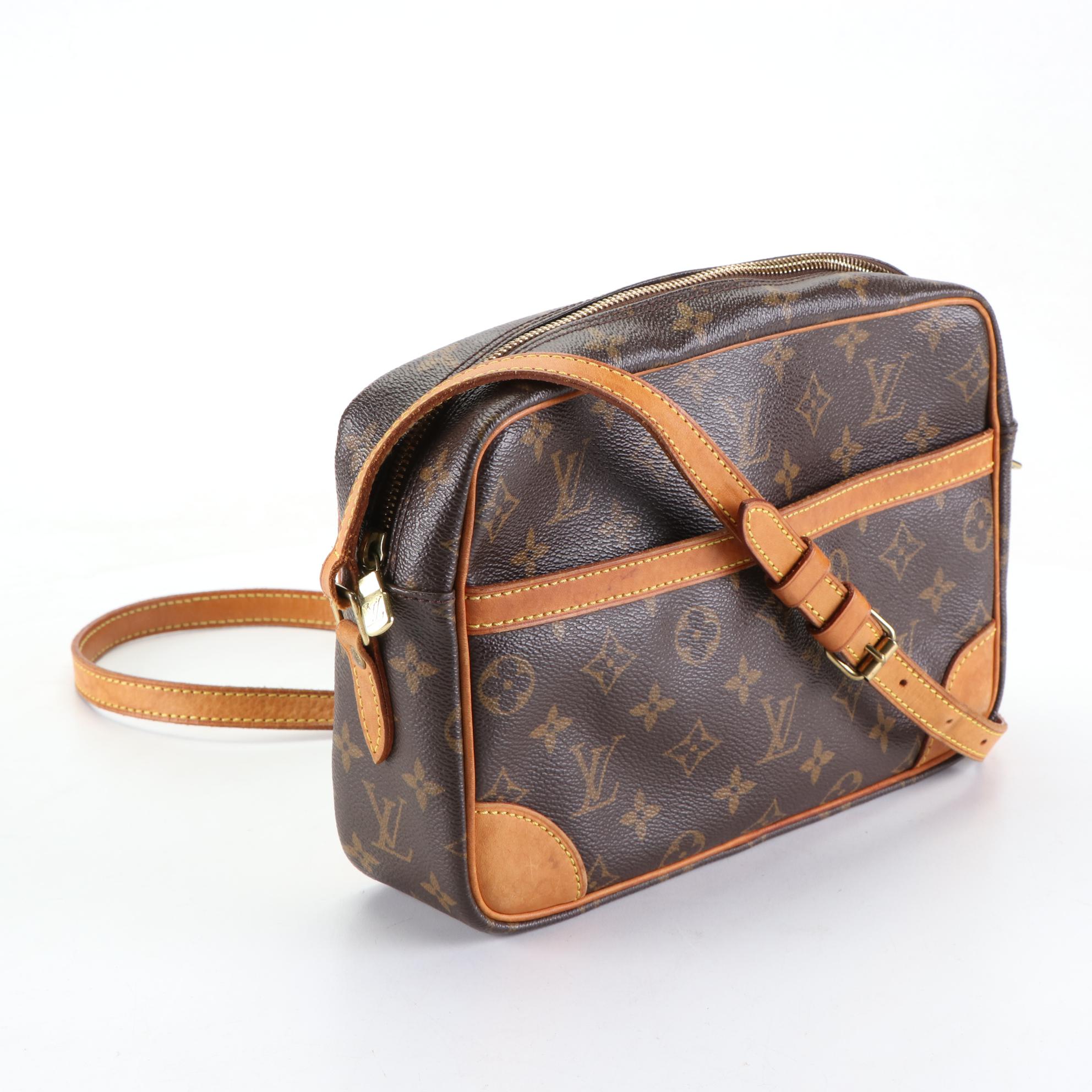 Louis Vuitton Trocadéro 27 Crossbody Bag in Monogram Canvas and Vachetta Leather