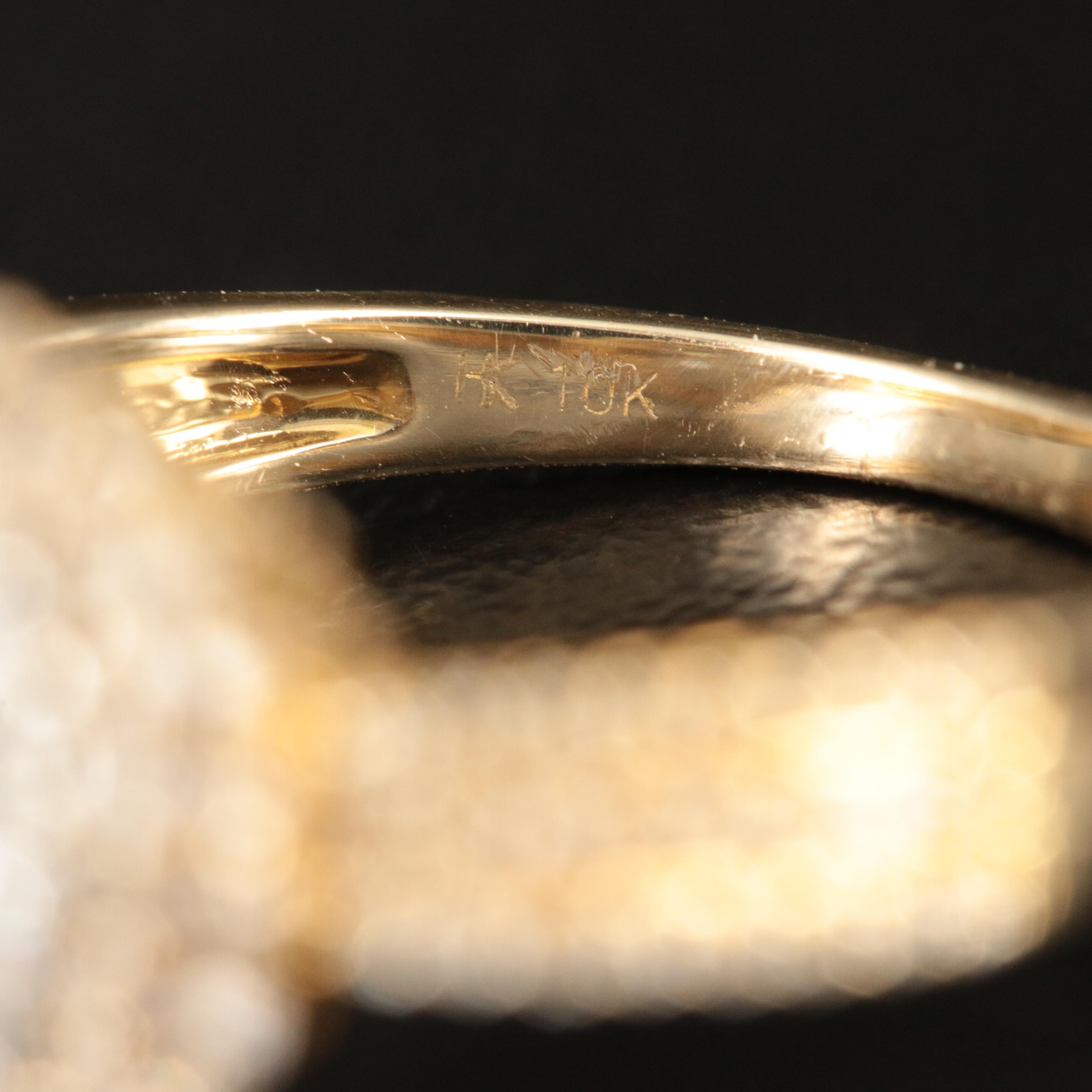 10K 0.54 CTW Diamond Ring