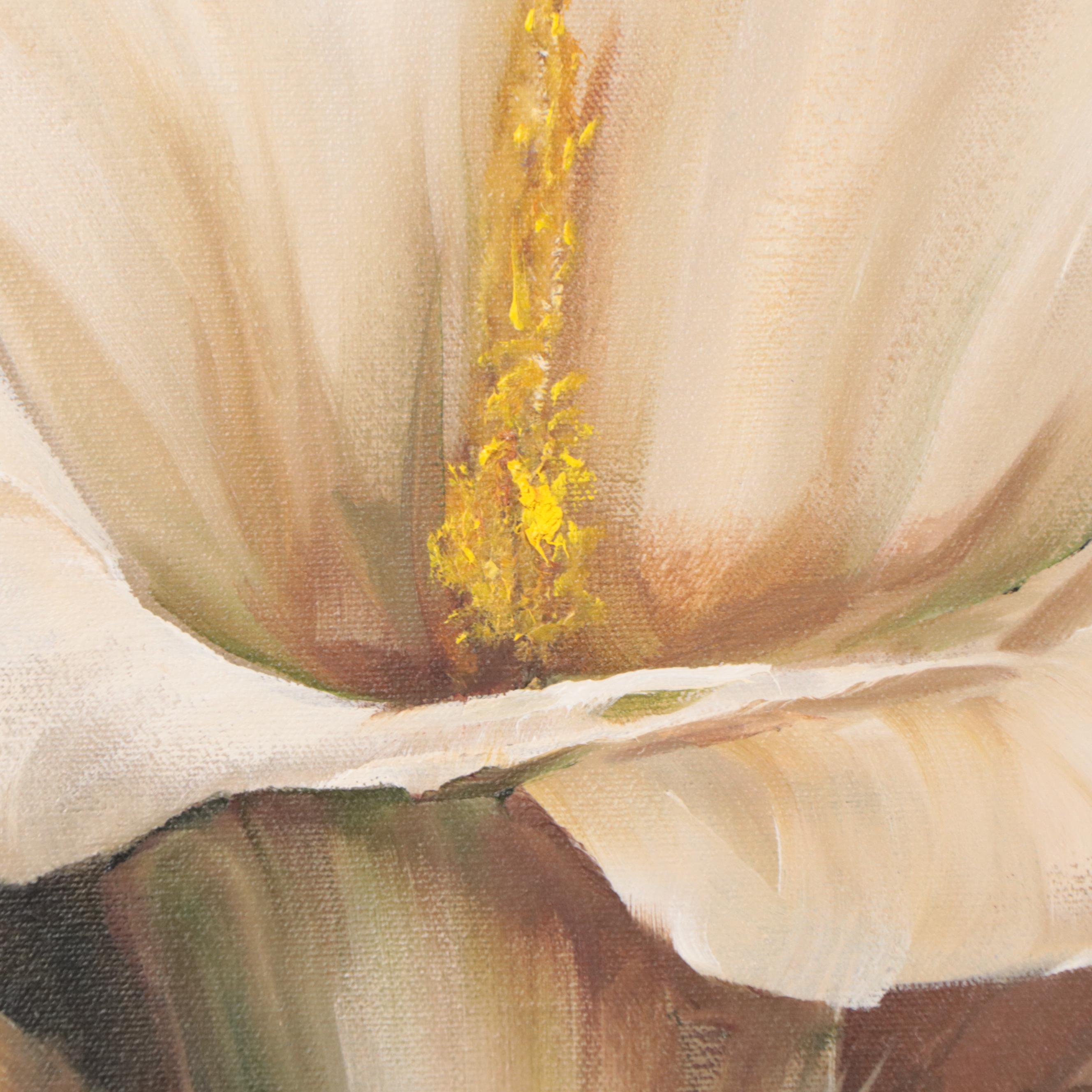 C. Cook Still Life Oil Painting "To Him Be The Glory," 2002