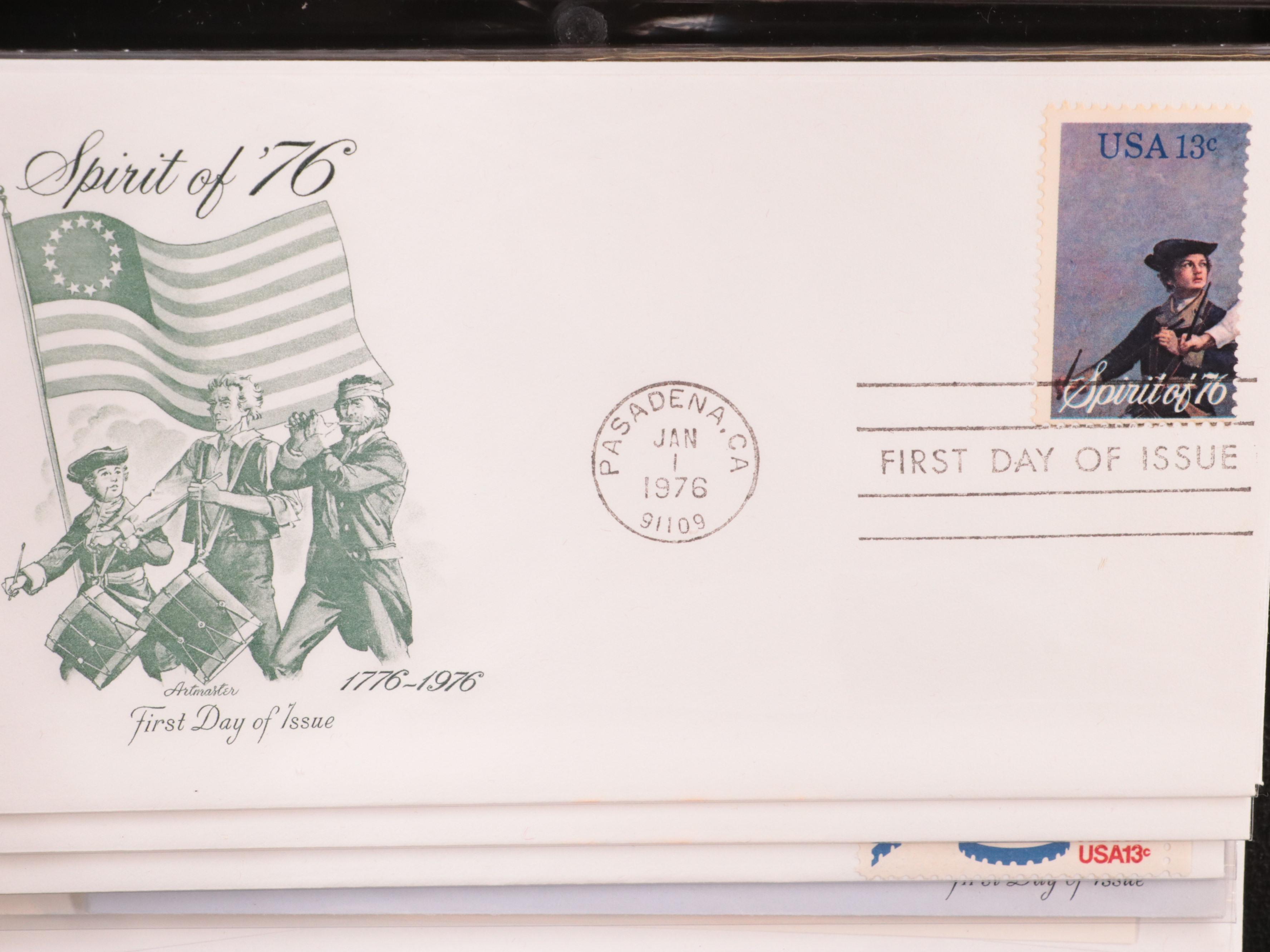 Three Albums of Postal Covers from the 1970s