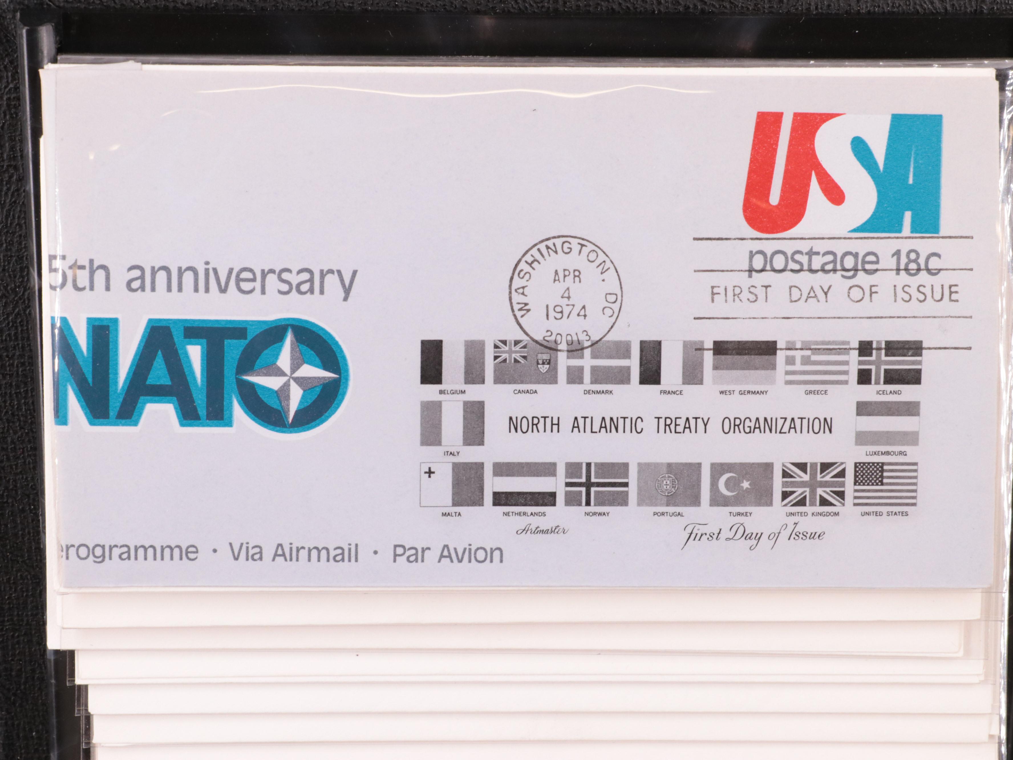 Three Albums of Postal Covers from the 1970s