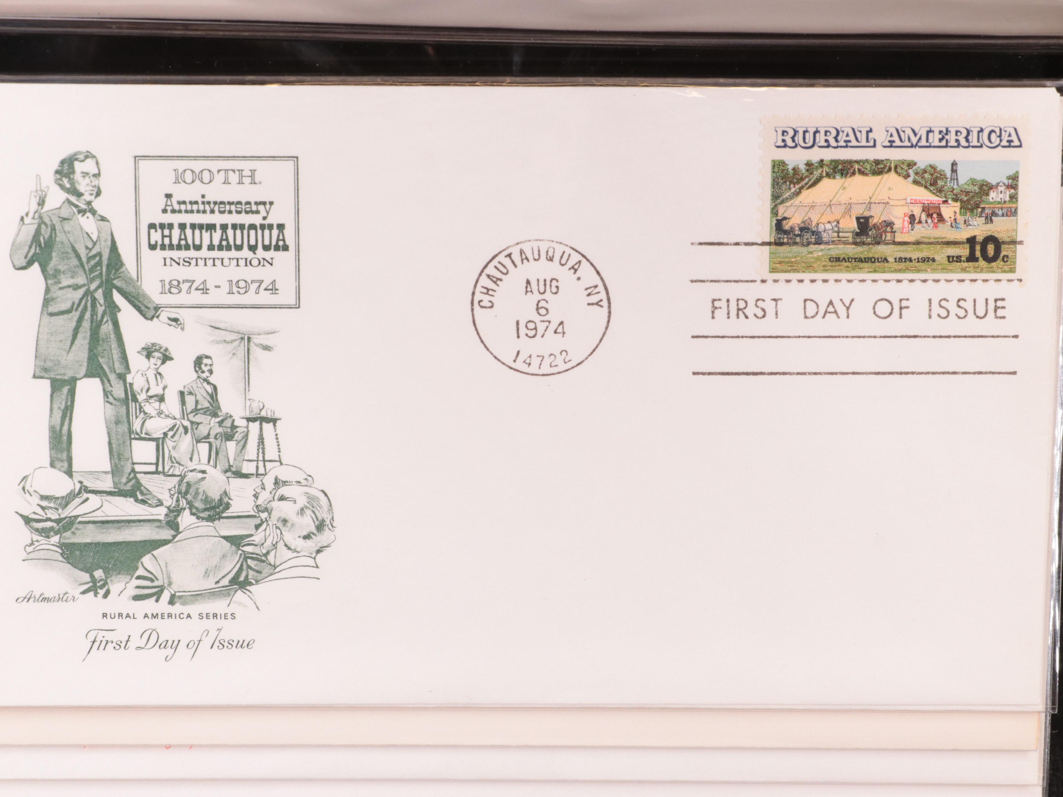 Three Albums of Postal Covers from the 1970s