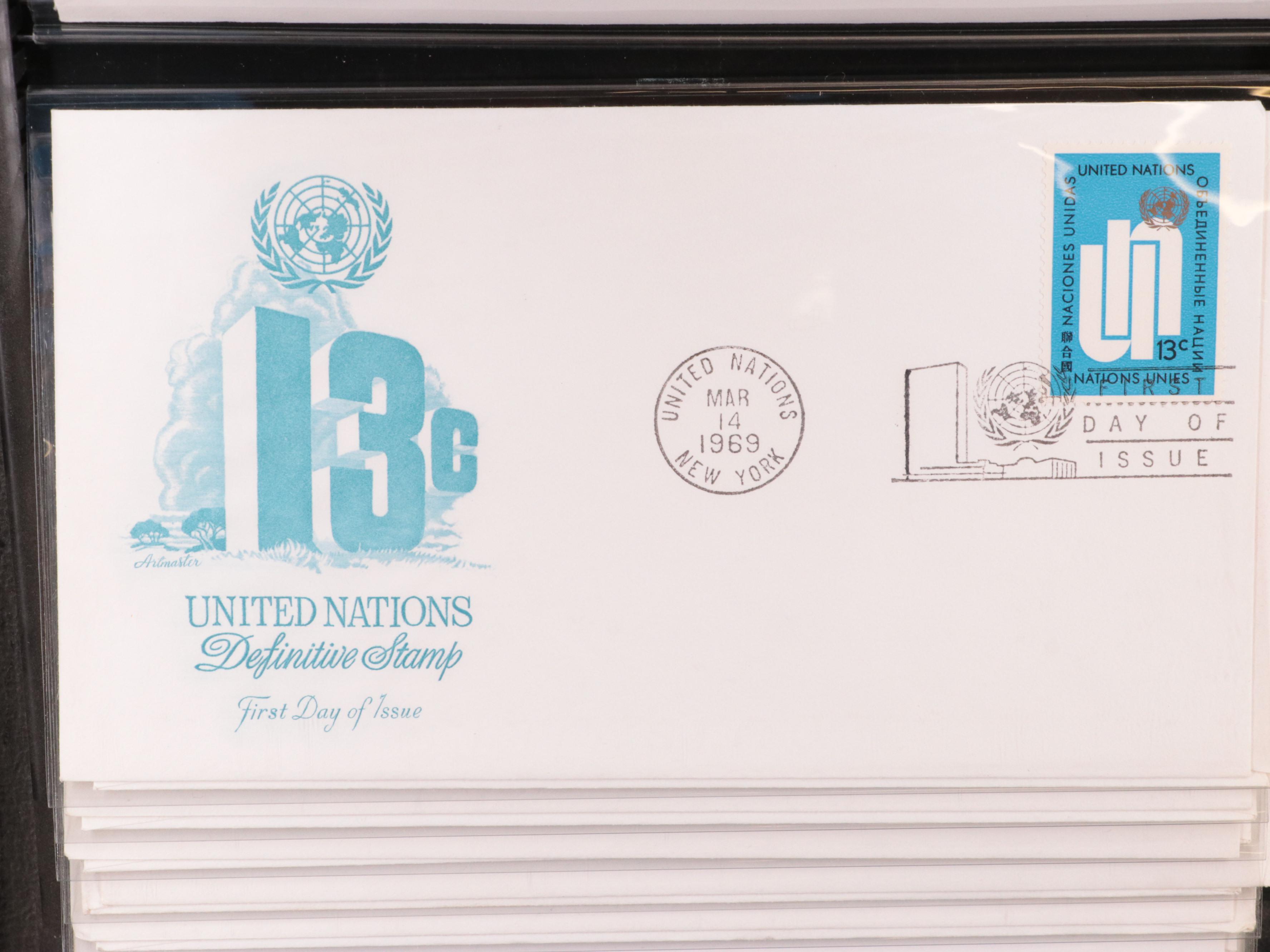 Three Albums of Postal Covers from the 1970s