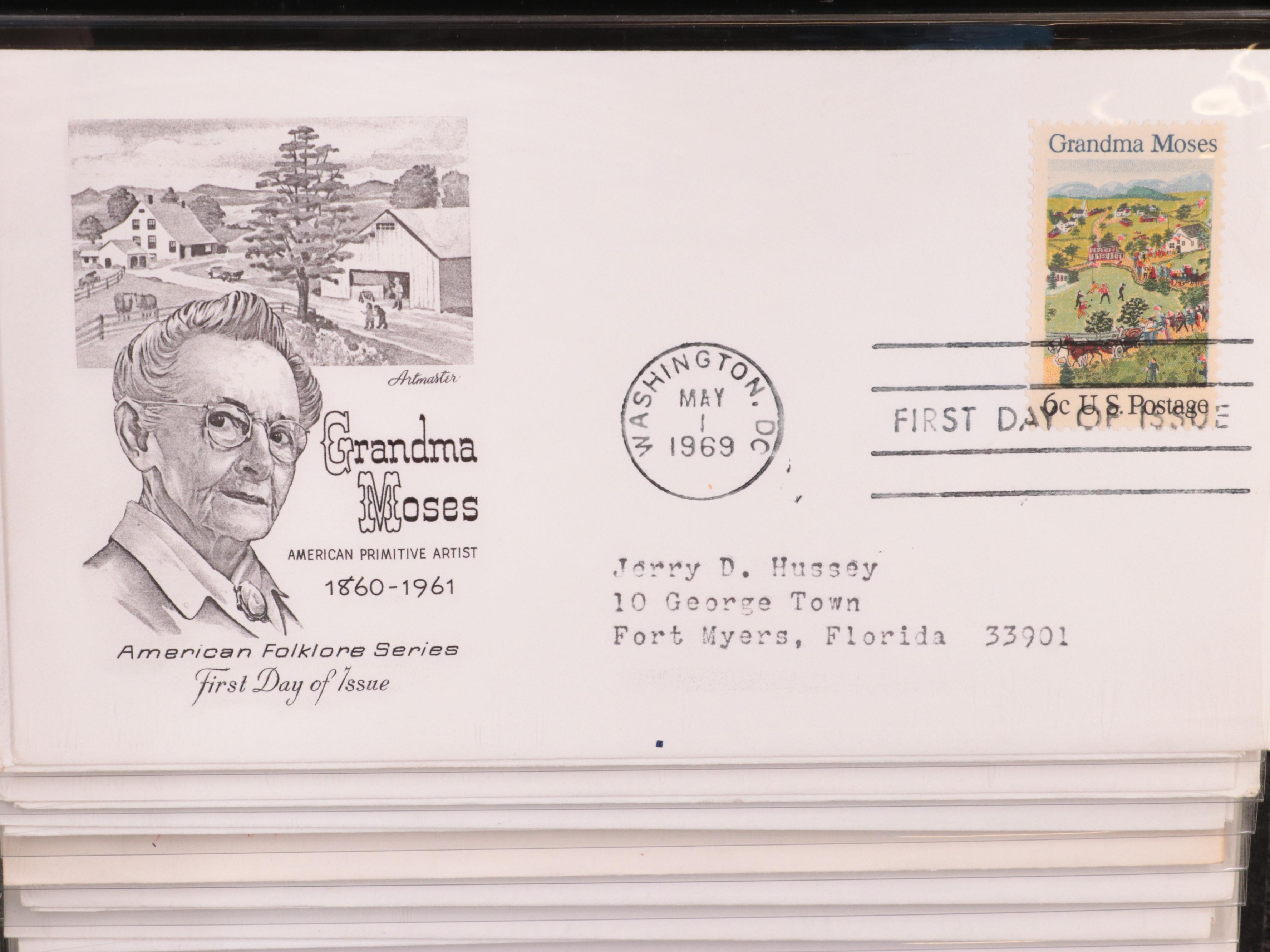 Three Albums of Postal Covers from the 1970s