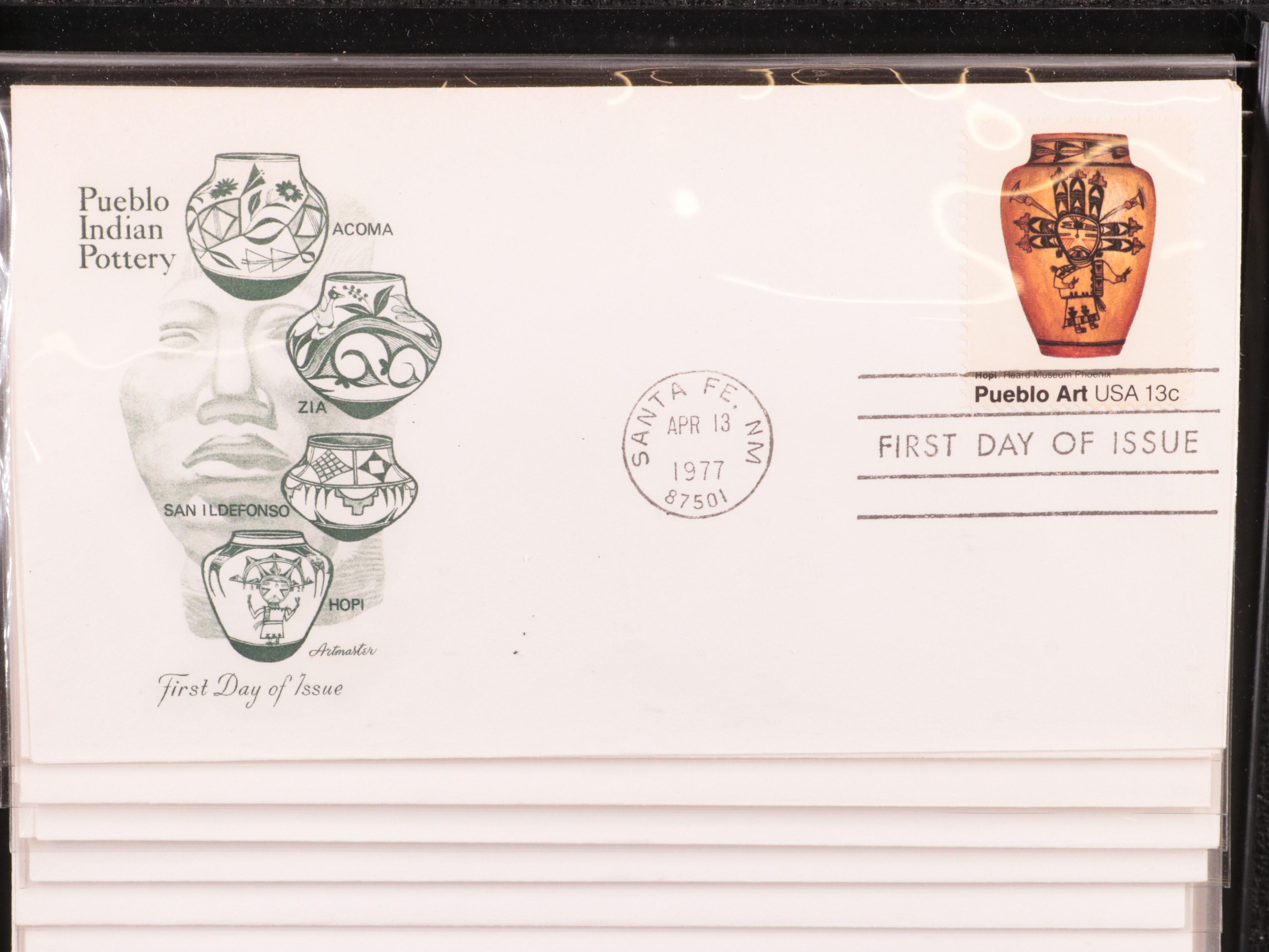 Three Albums of Postal Covers from the 1970s