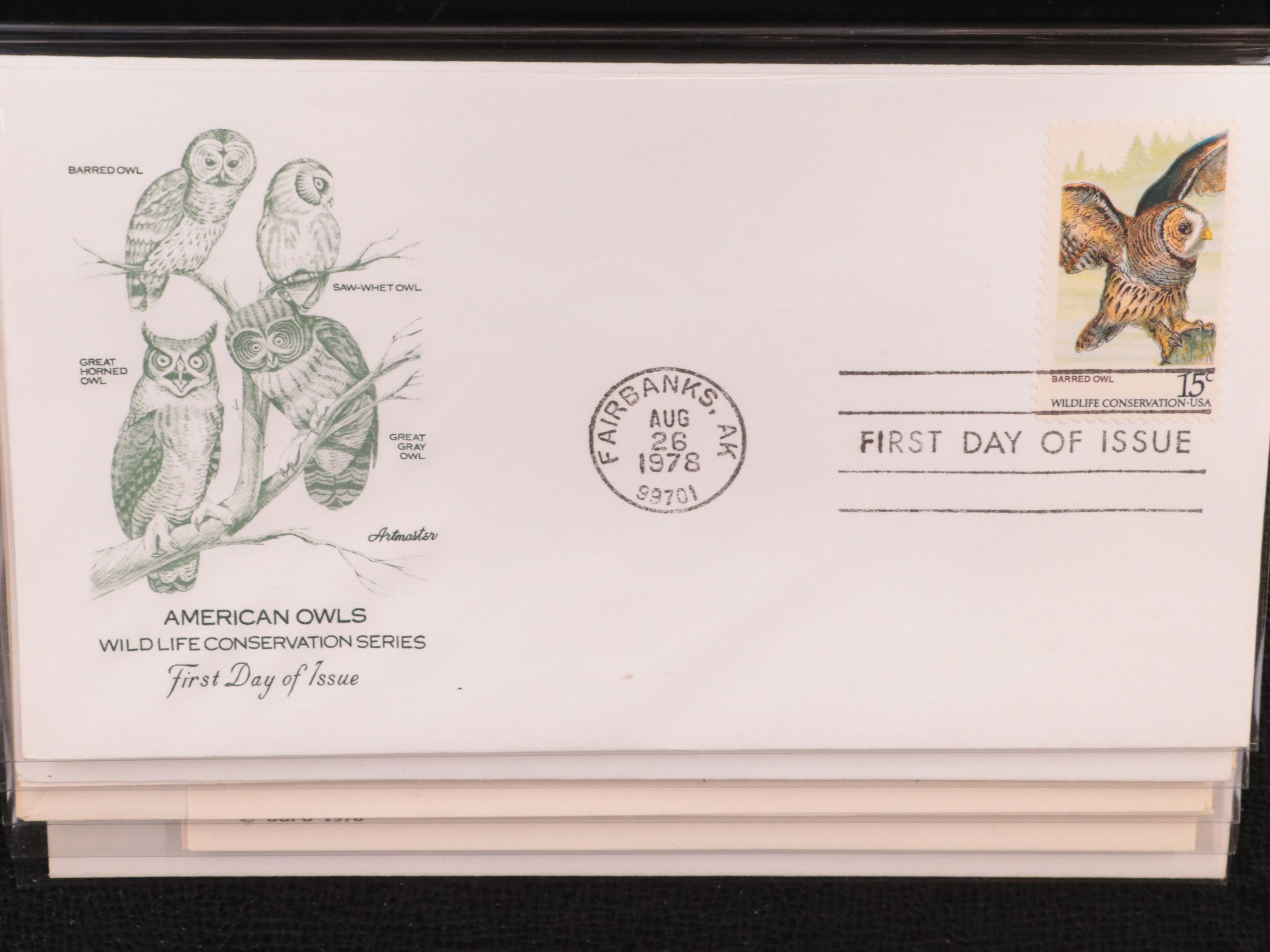 Three Albums of Postal Covers from the 1970s