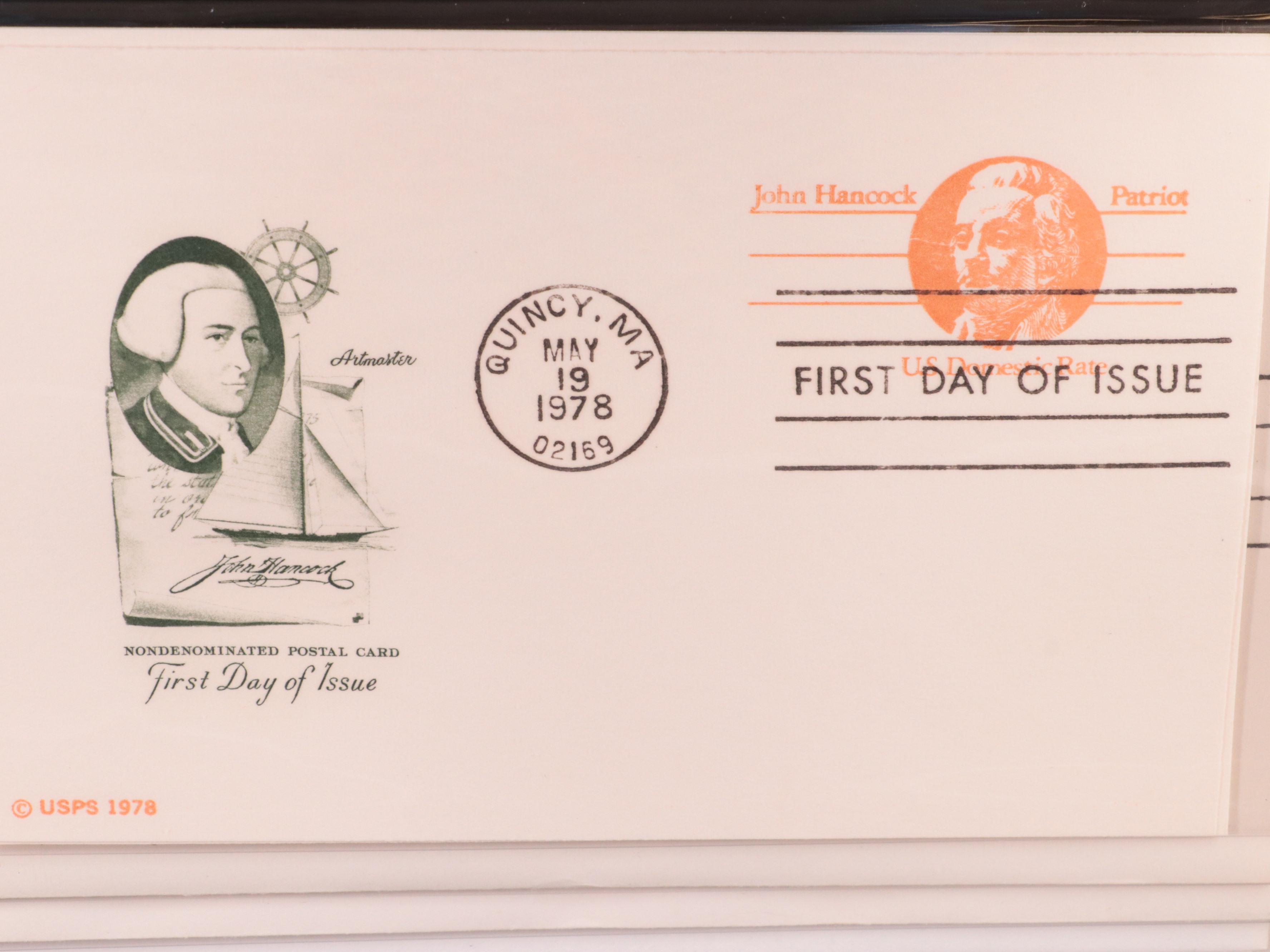 Three Albums of Postal Covers from the 1970s