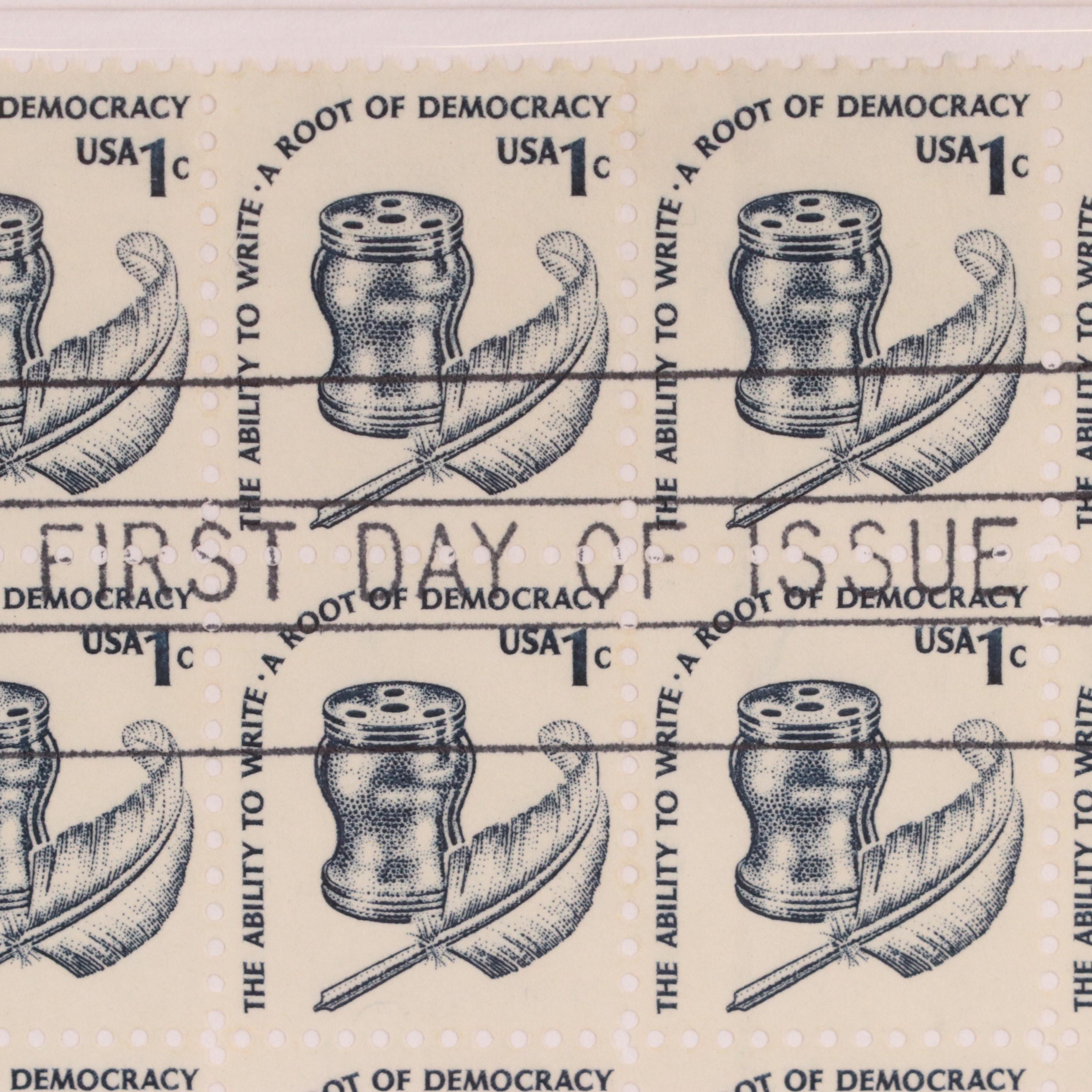 Three Albums of Postal Covers from the 1970s