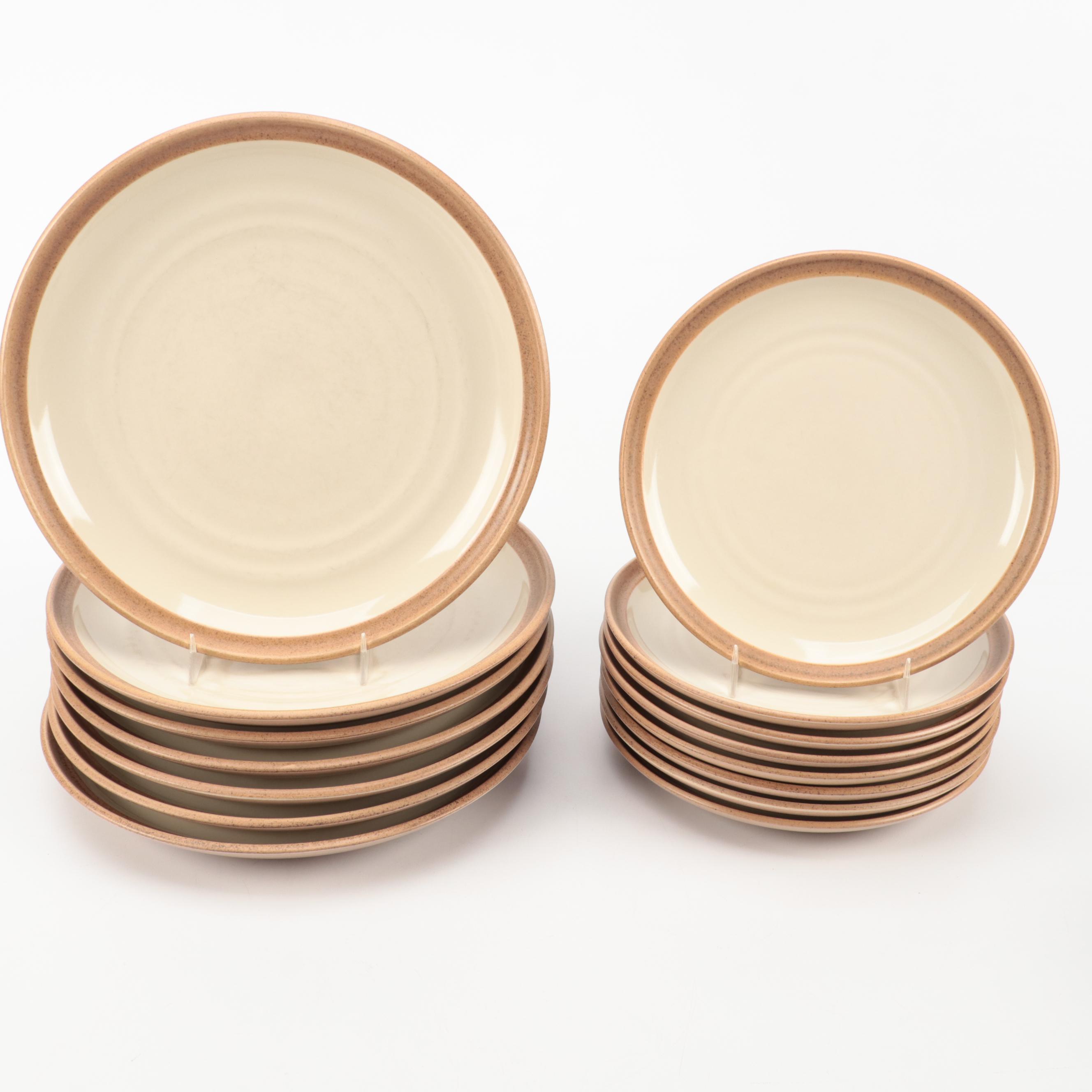 Noritake "Madera Ivory" Stoneware Dishes with Other Art Pottery