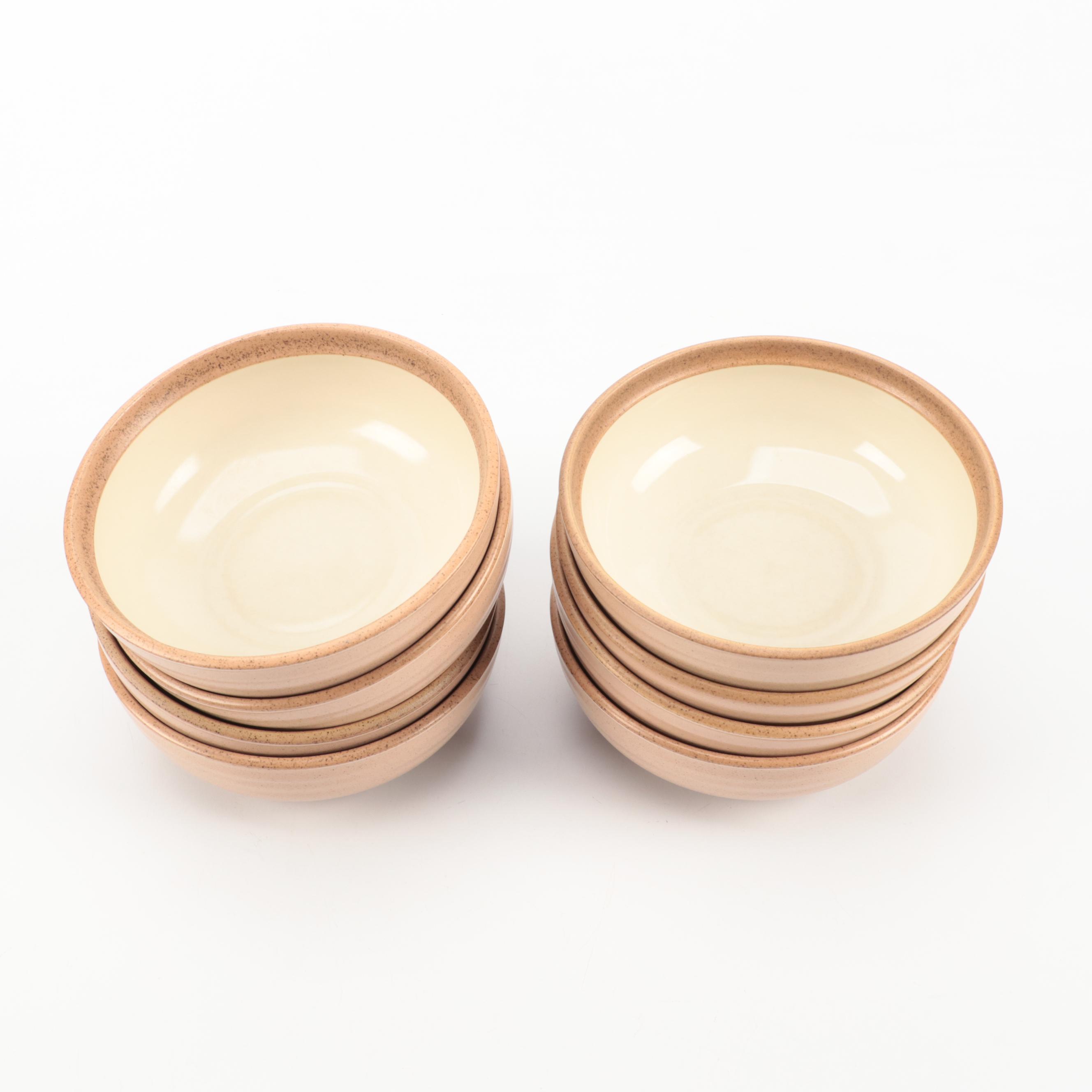 Noritake "Madera Ivory" Stoneware Dishes with Other Art Pottery