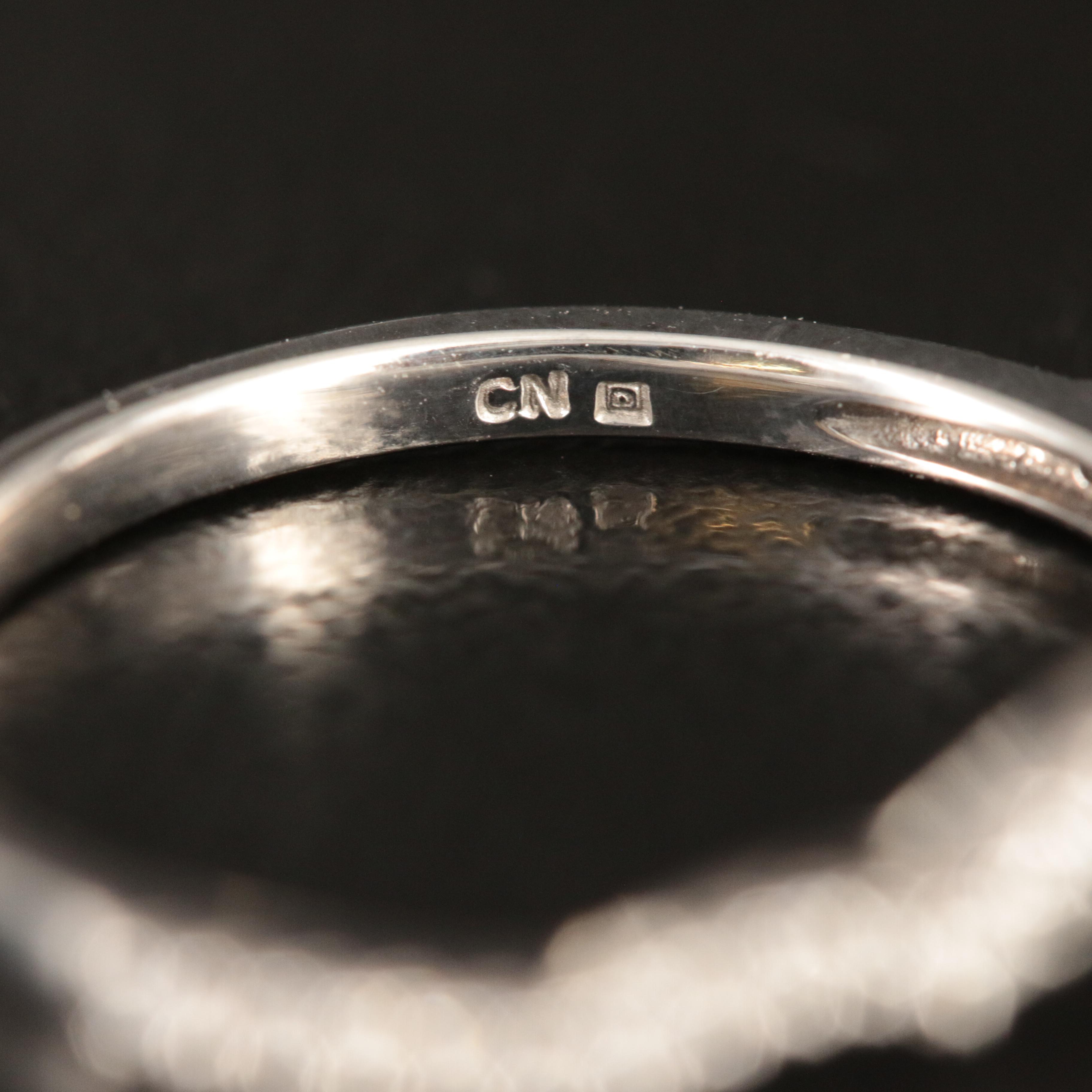 14K 0.15 CTW Diamond Contour Ring